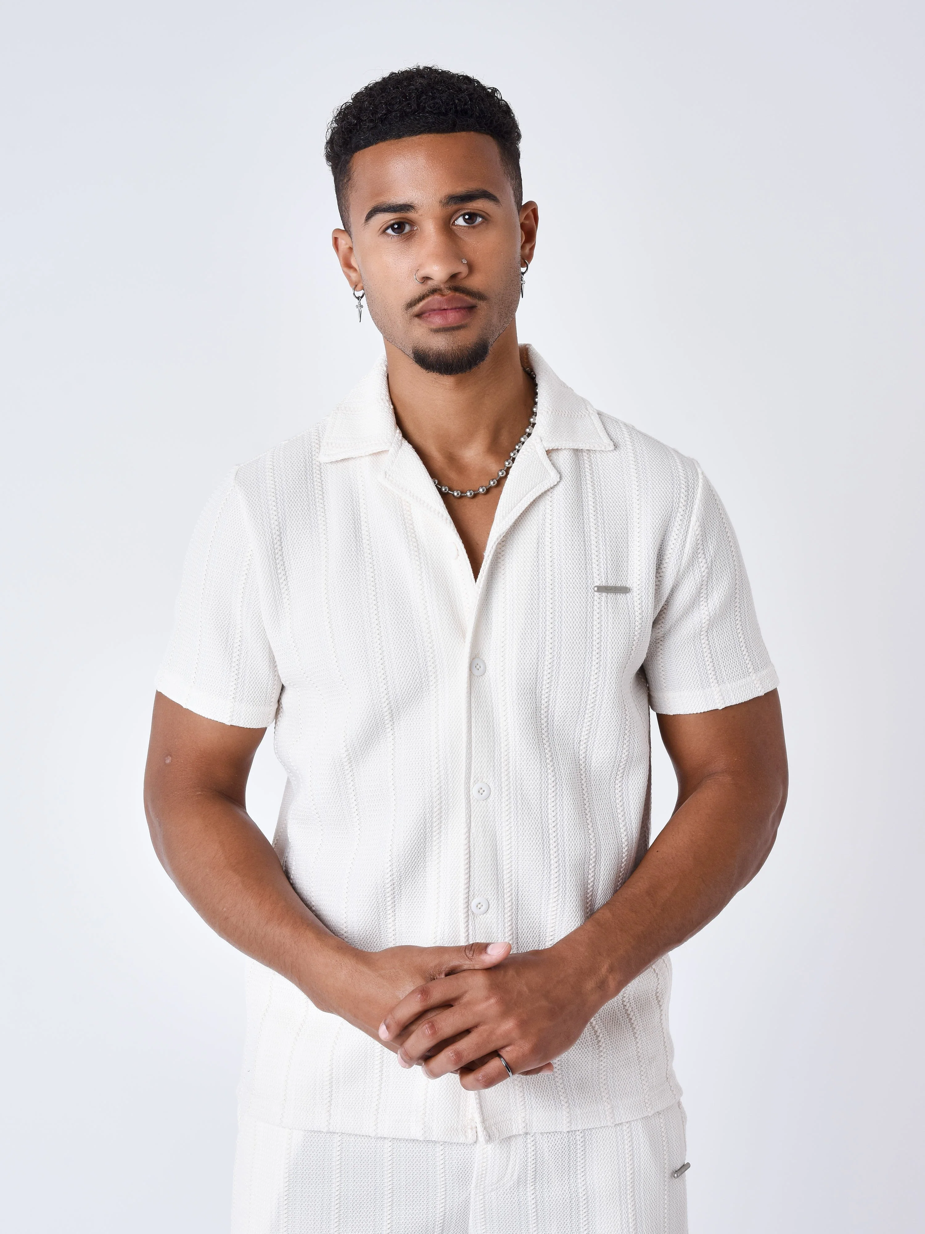 Chemise décontractée en maille