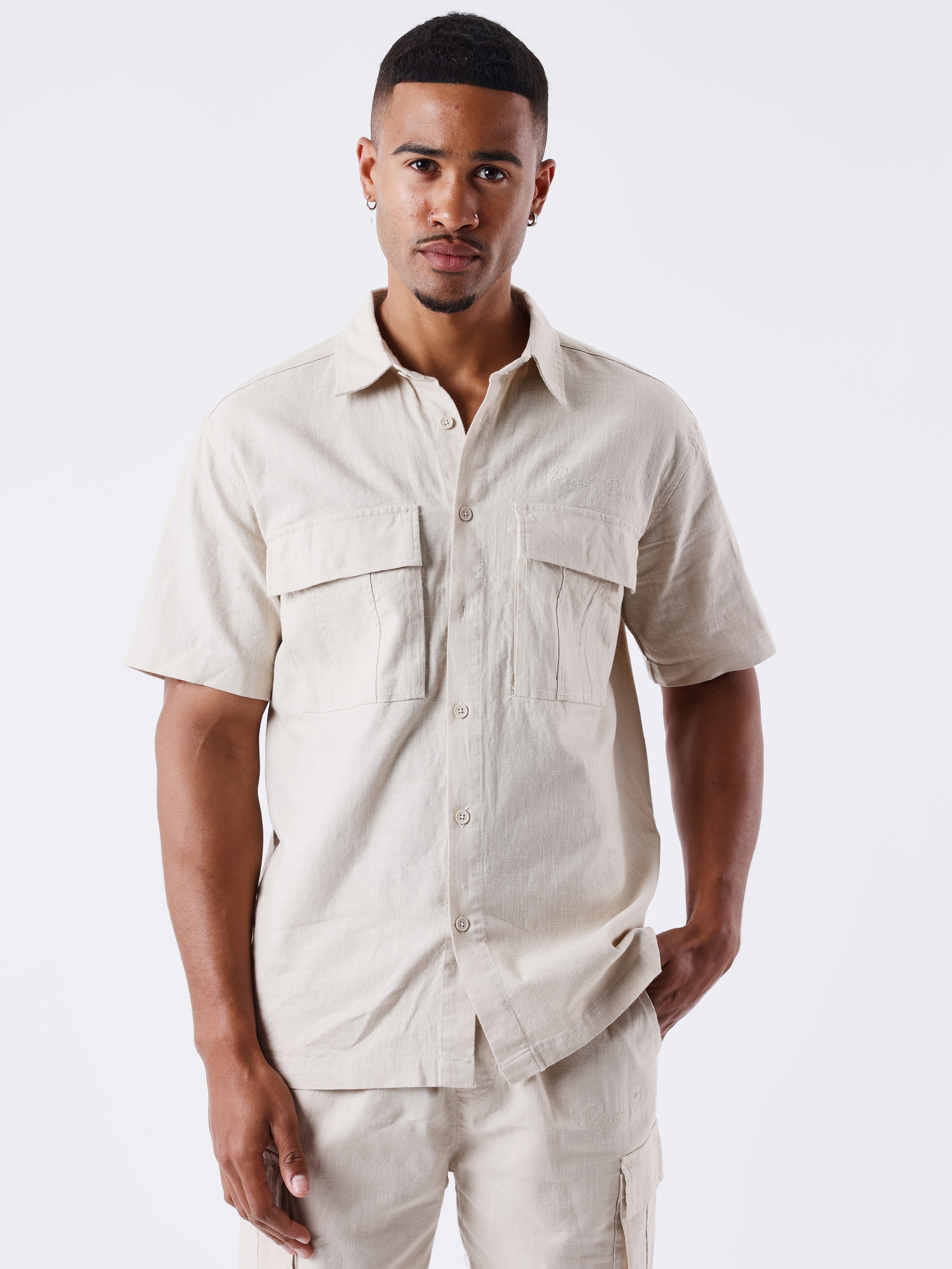 Chemise décontractée Texturée