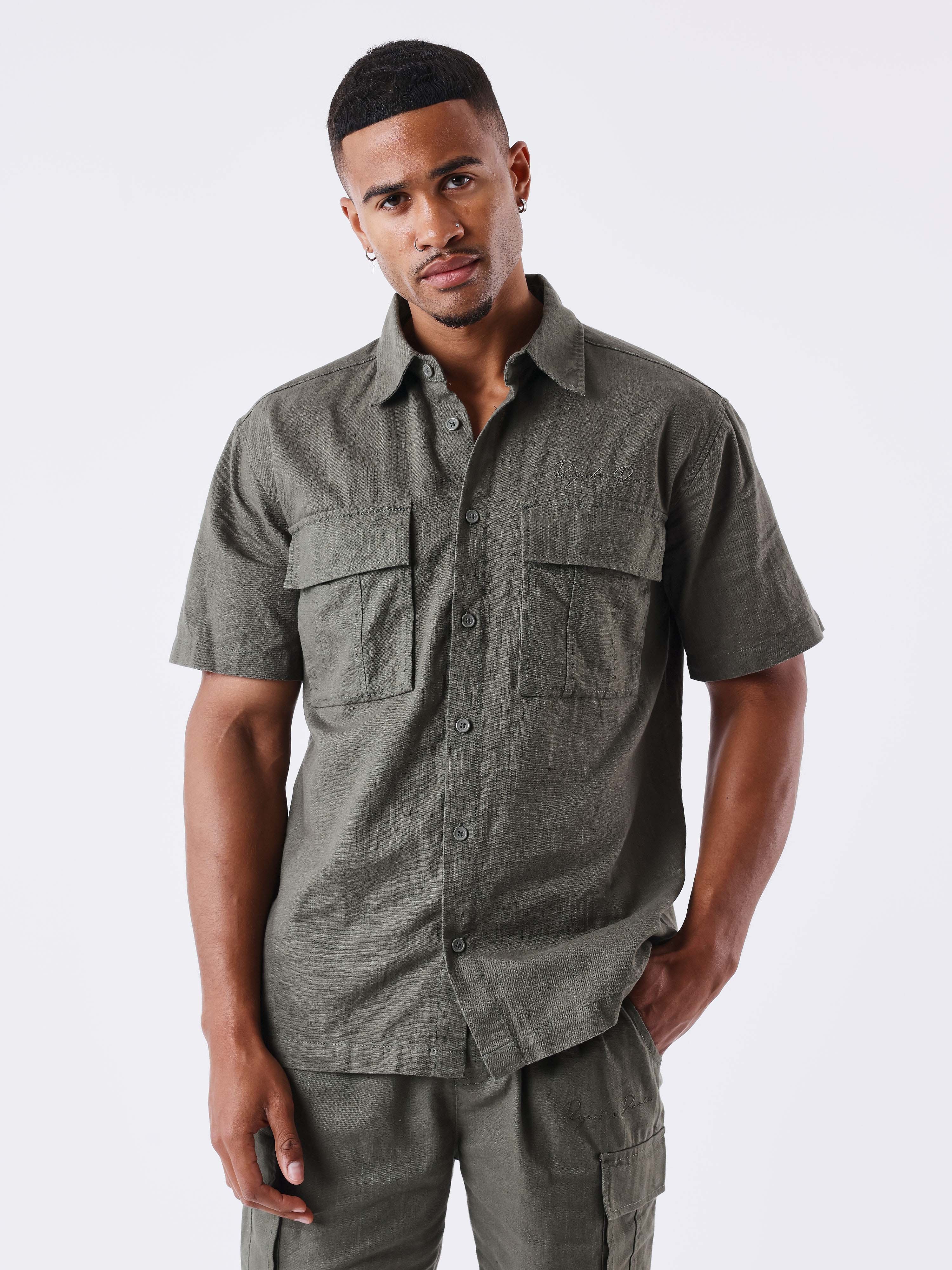 Chemise décontractée Texturée