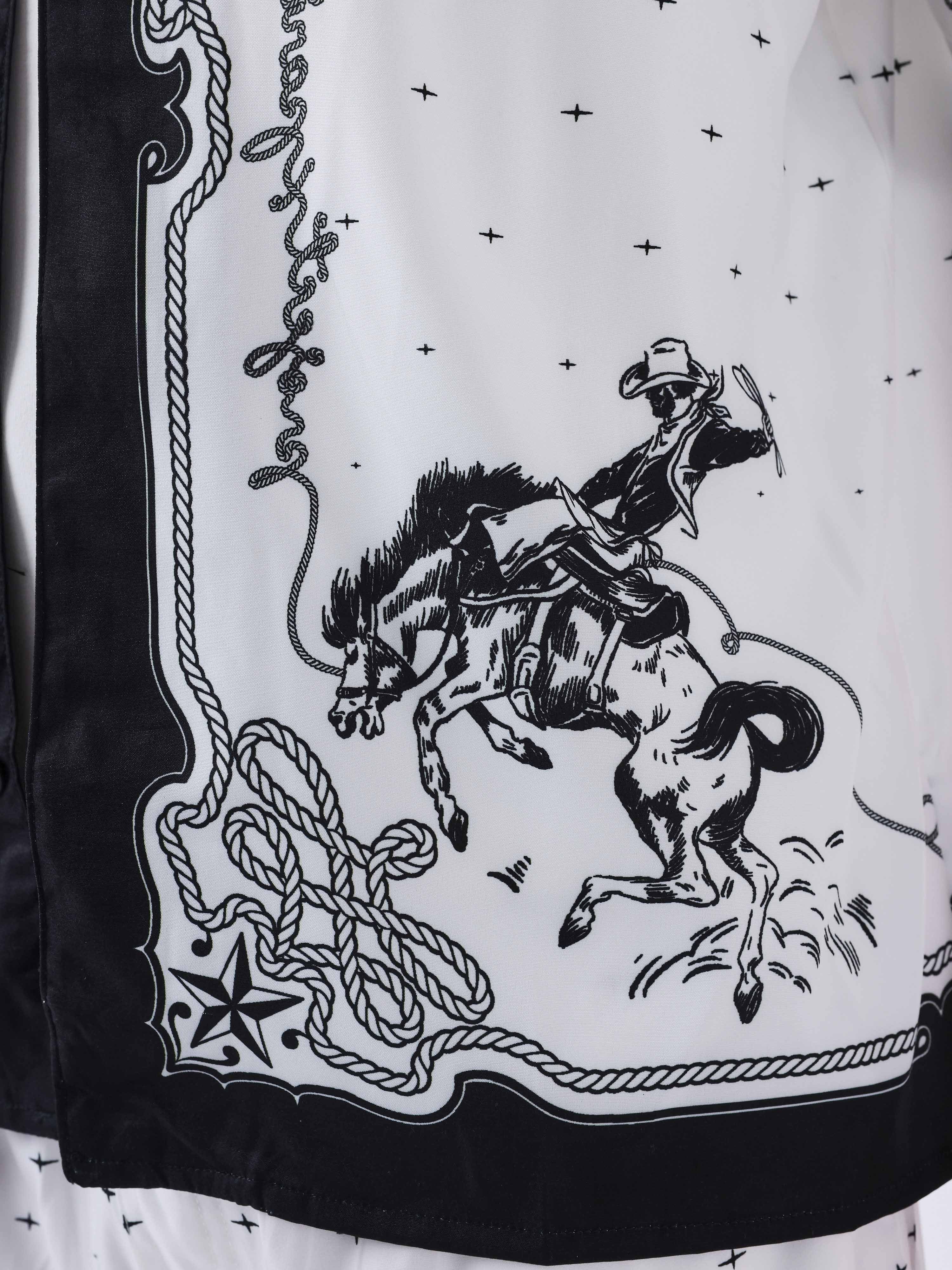Chemise fluide western - Image 3