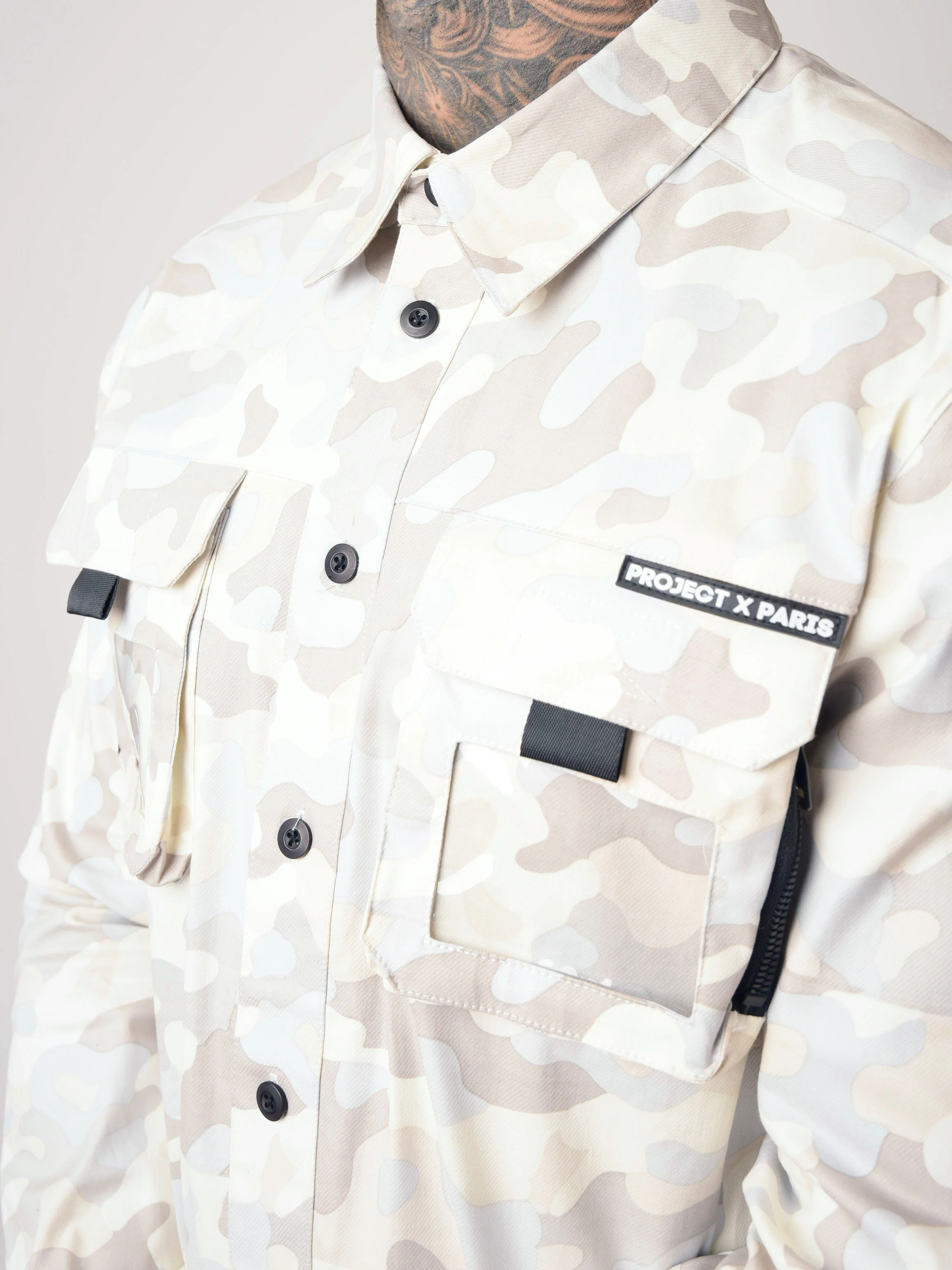 Chemise imprimé camouflage - Image 5