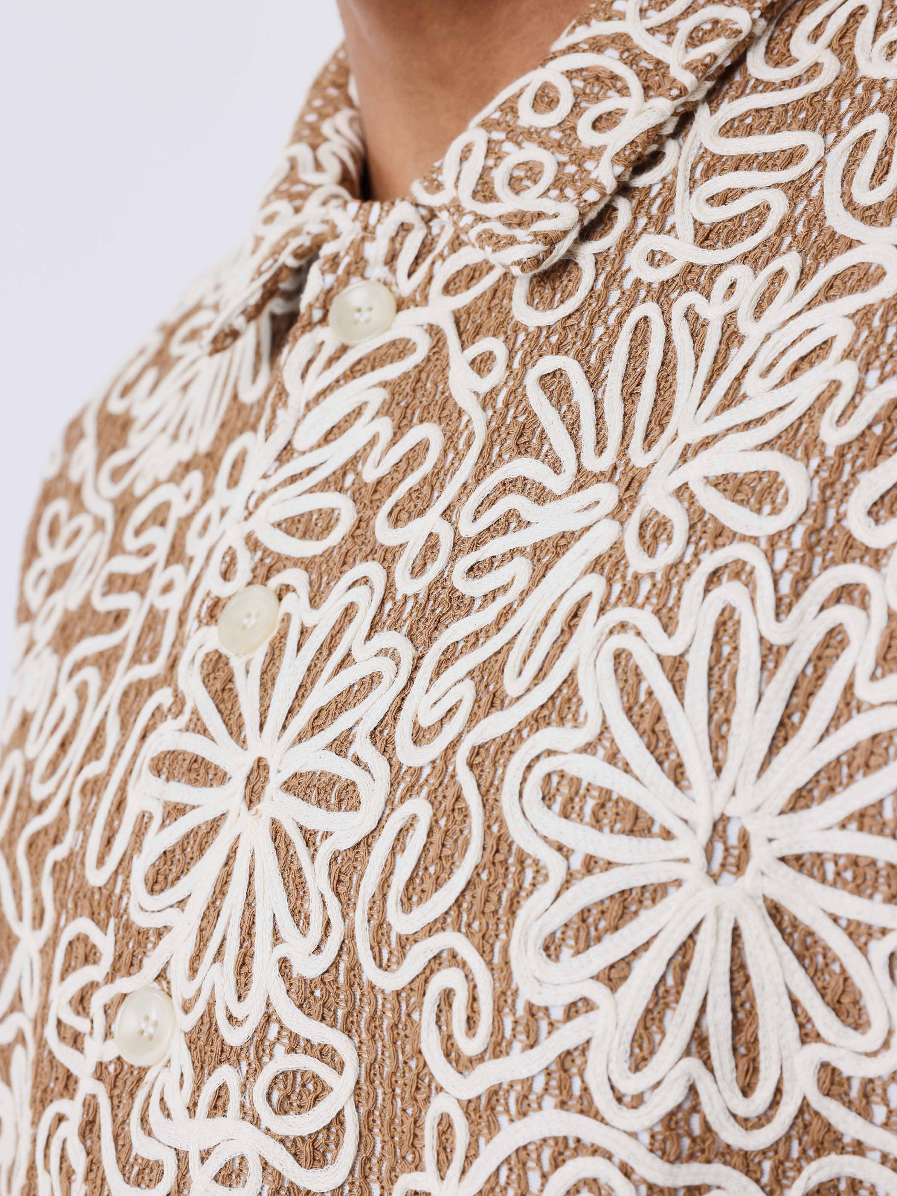 Chemise Kalash x PXP à motifs naturel - Image 6