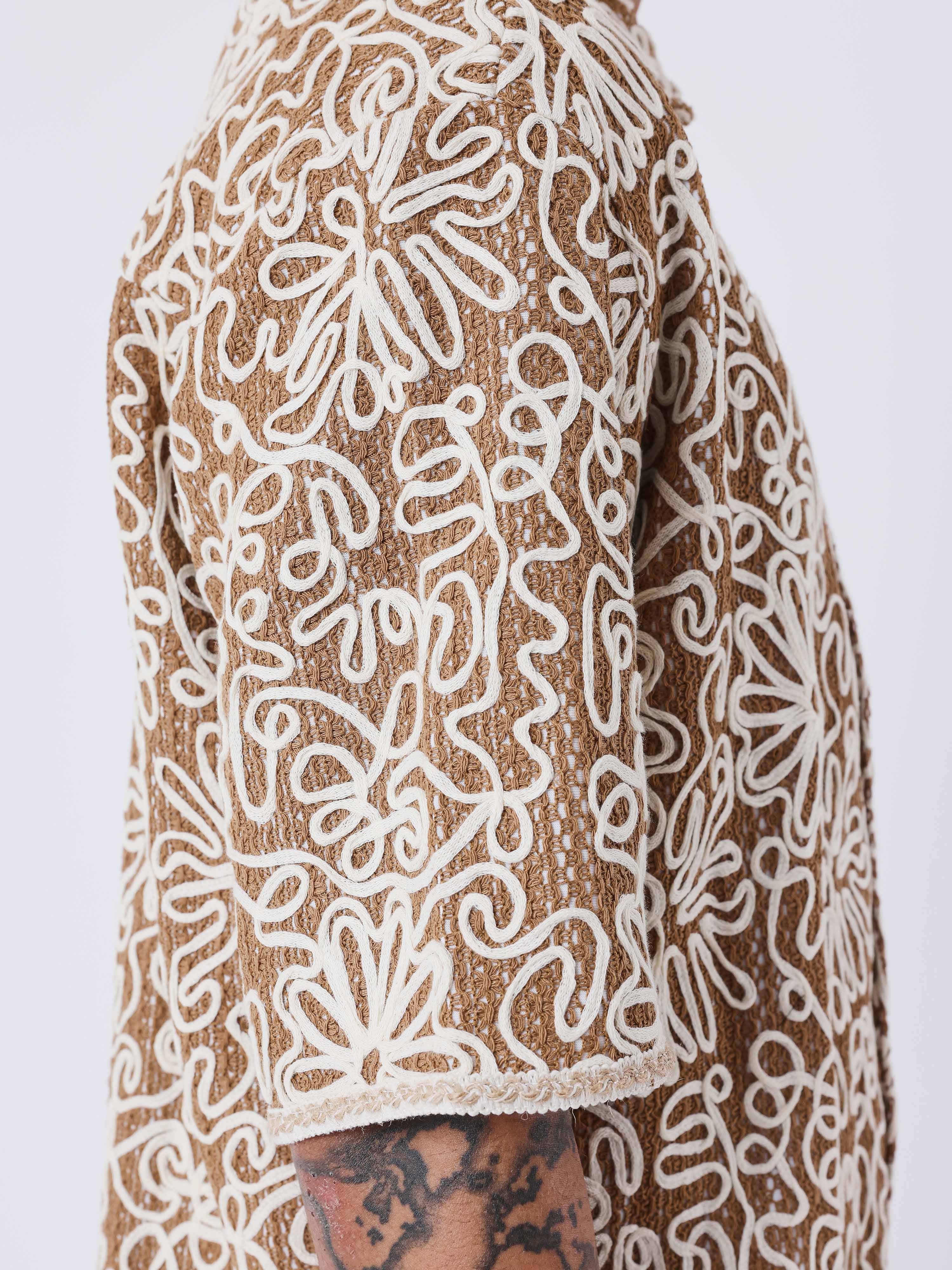 Chemise Kalash x PXP à motifs naturel - Image 7