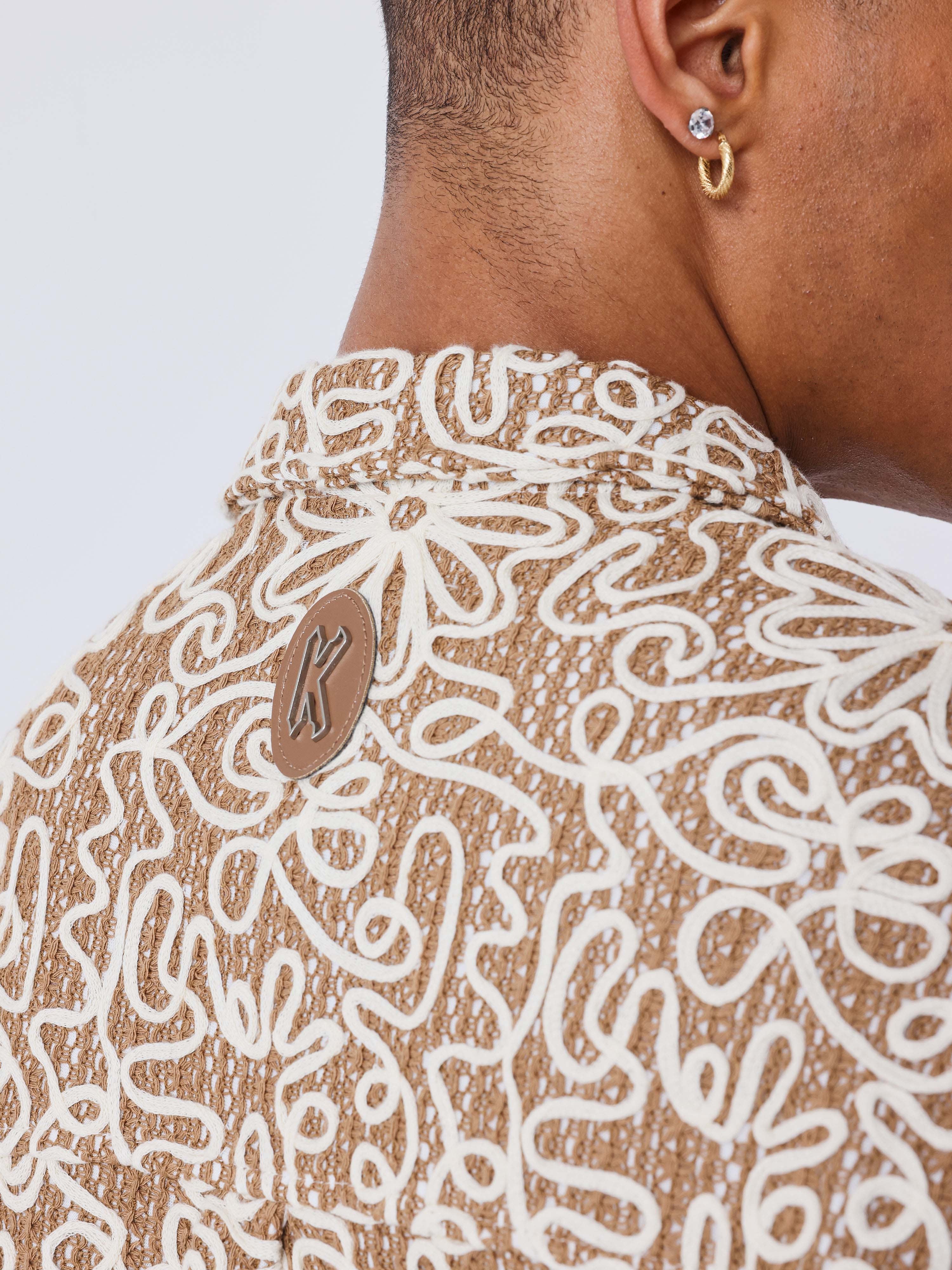 Chemise Kalash x PXP à motifs naturel - Image 8