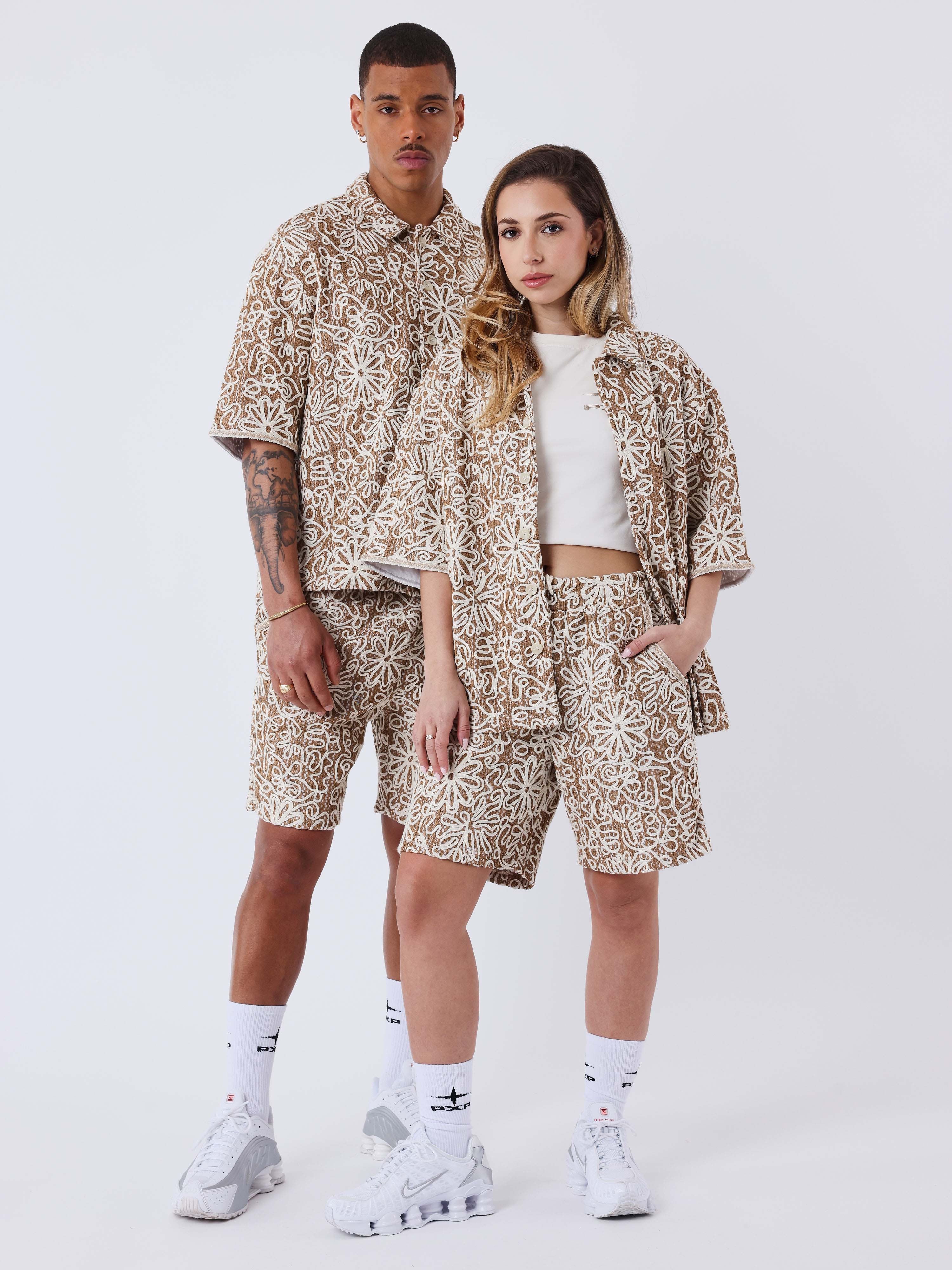 Chemise Kalash x PXP à motifs naturel - Image 9
