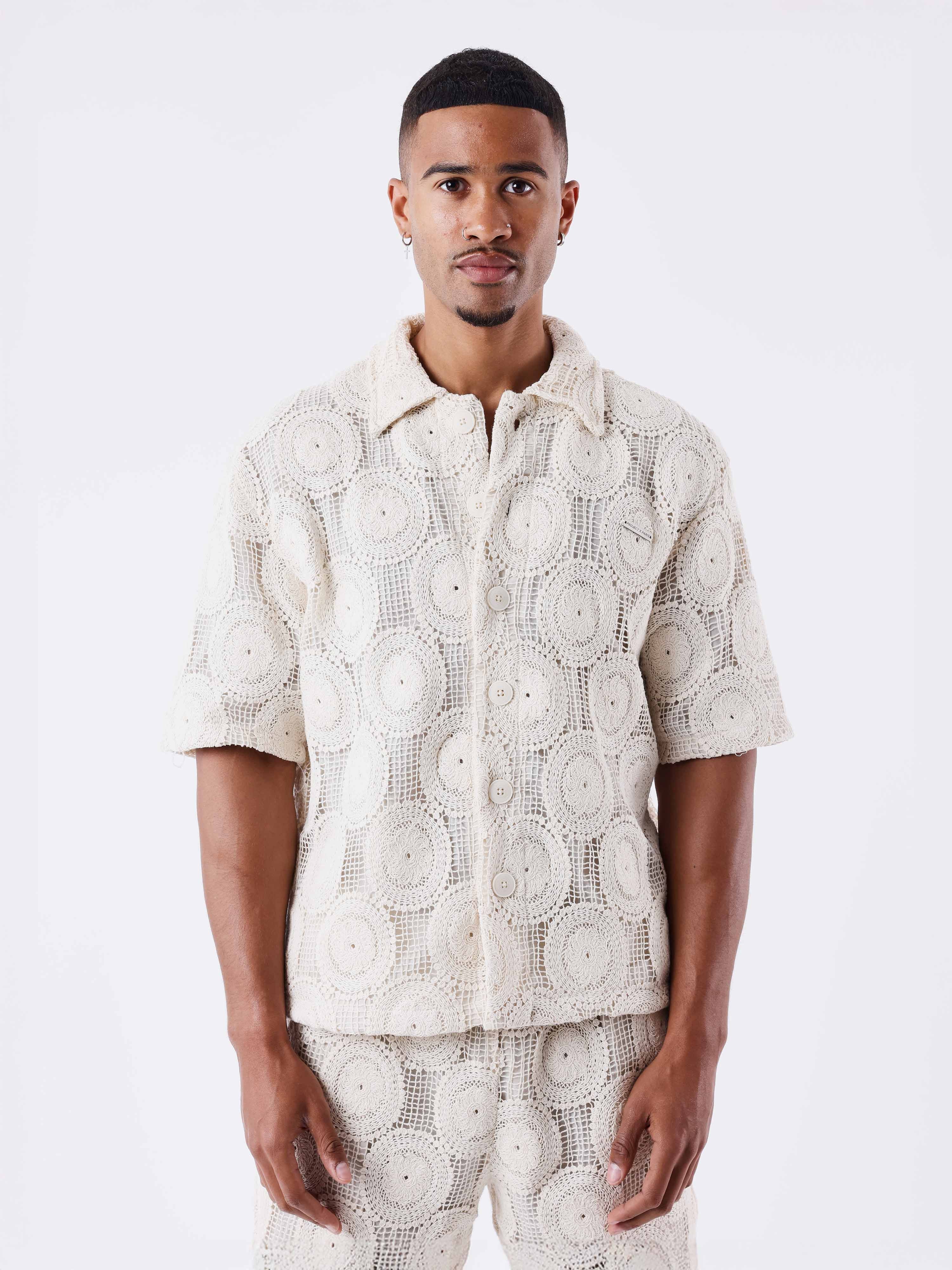 Chemise Kalash x PXP à patchwork de broderie - Image 2
