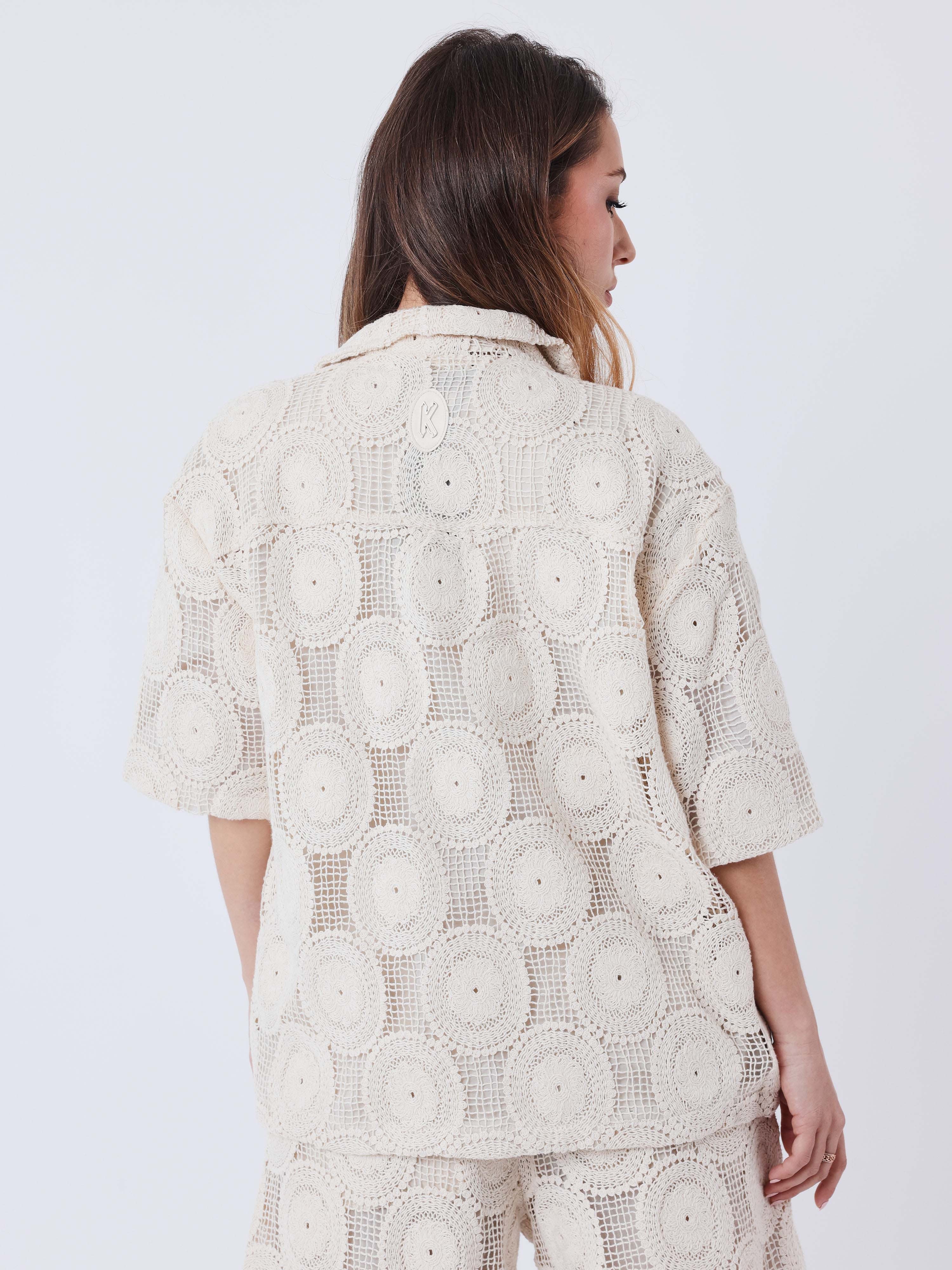 Chemise Kalash x PXP à patchwork de broderie - Image 3