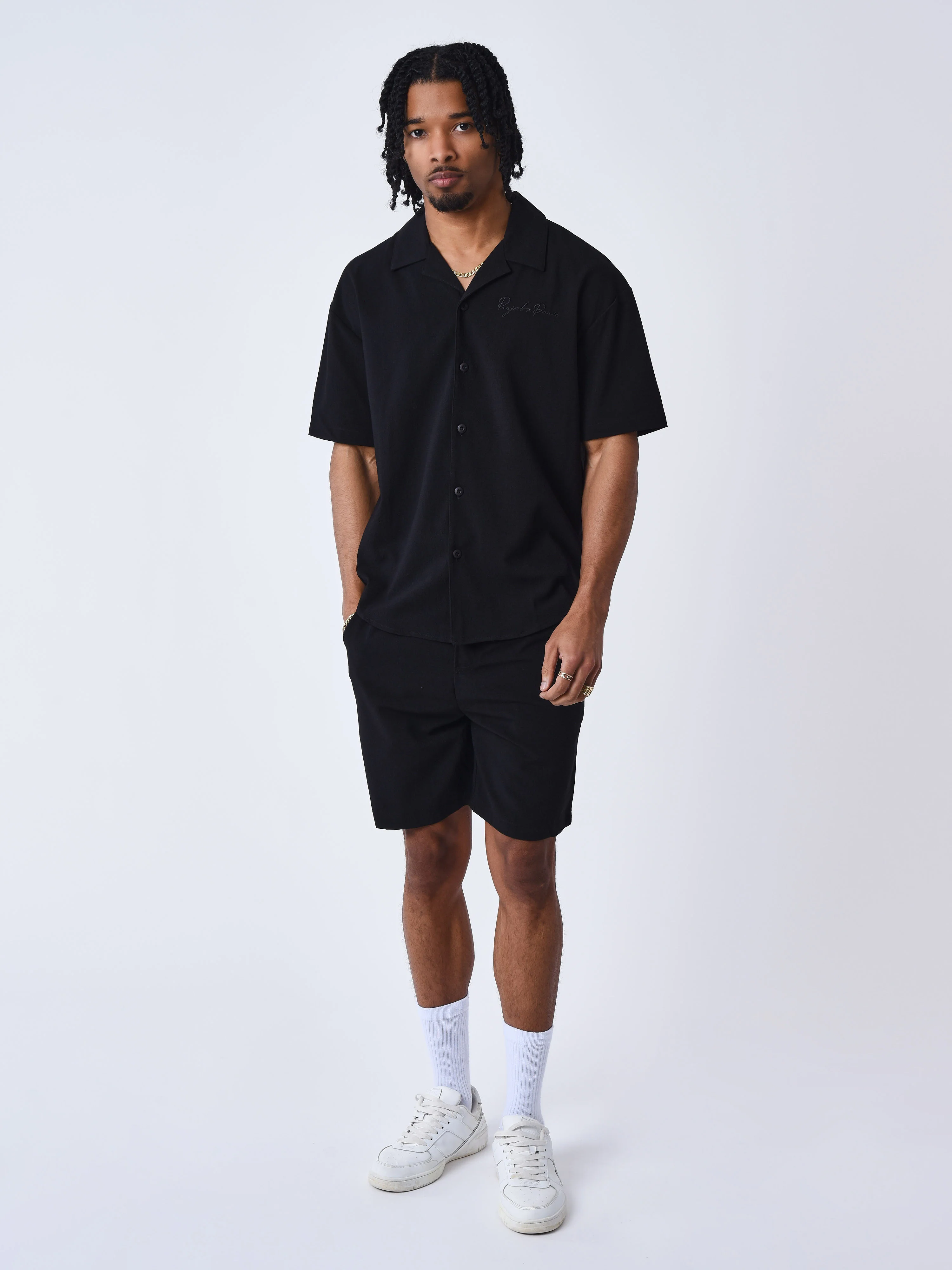 Chemise texturé brodé - Image 3