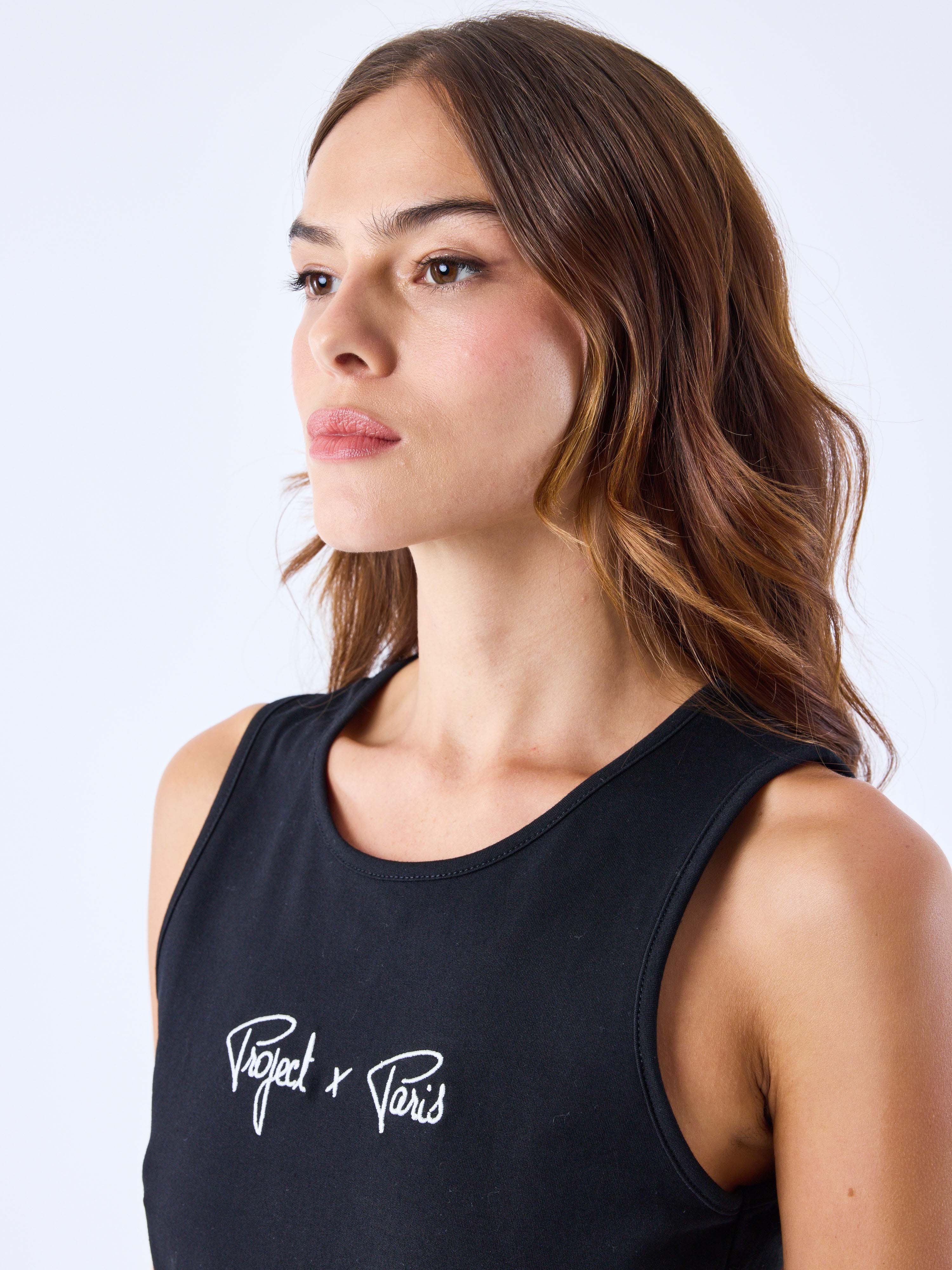 Crop top débardeur Signature - Image 5