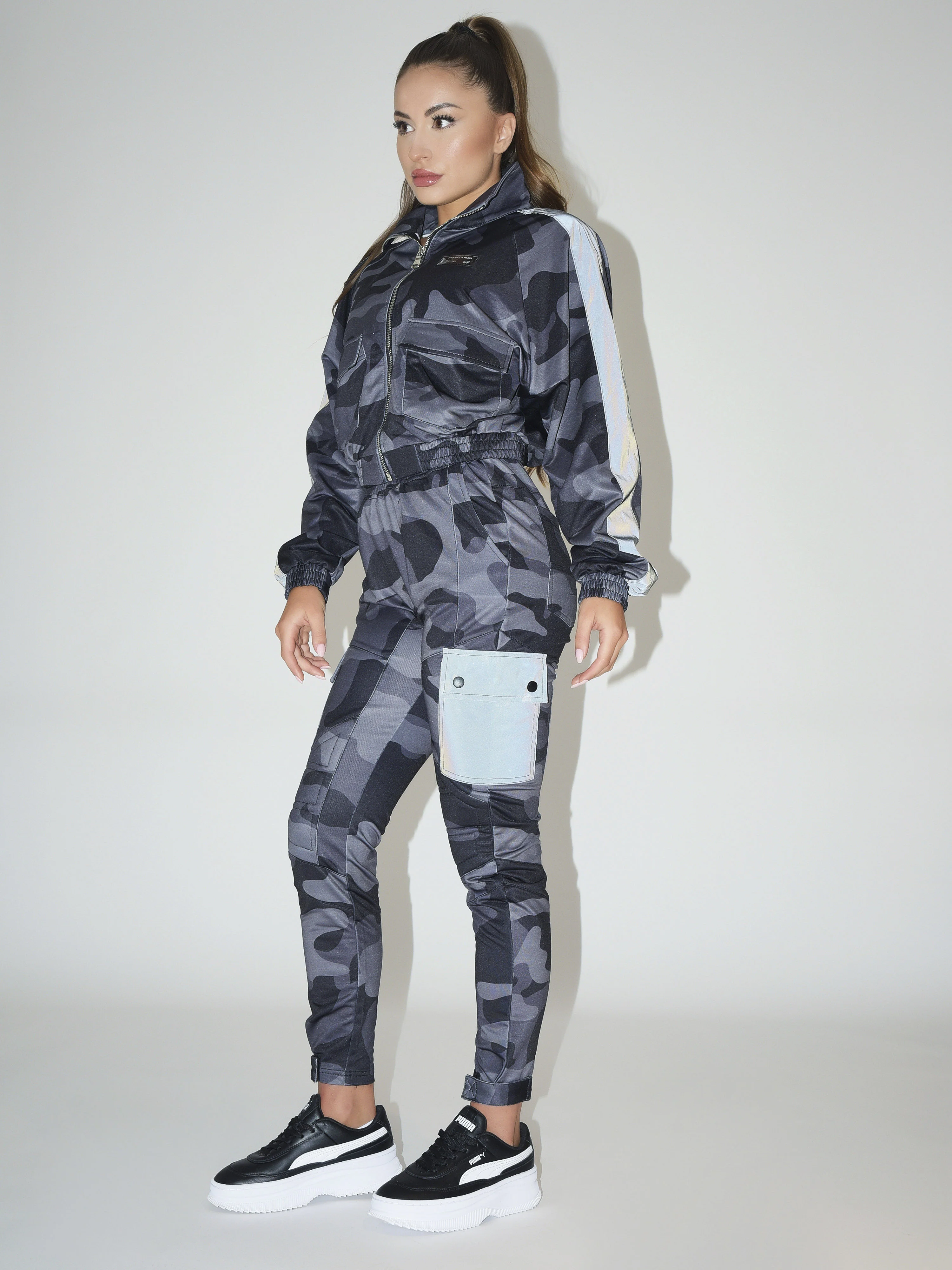 Veste courte motif camouflage - Image 6