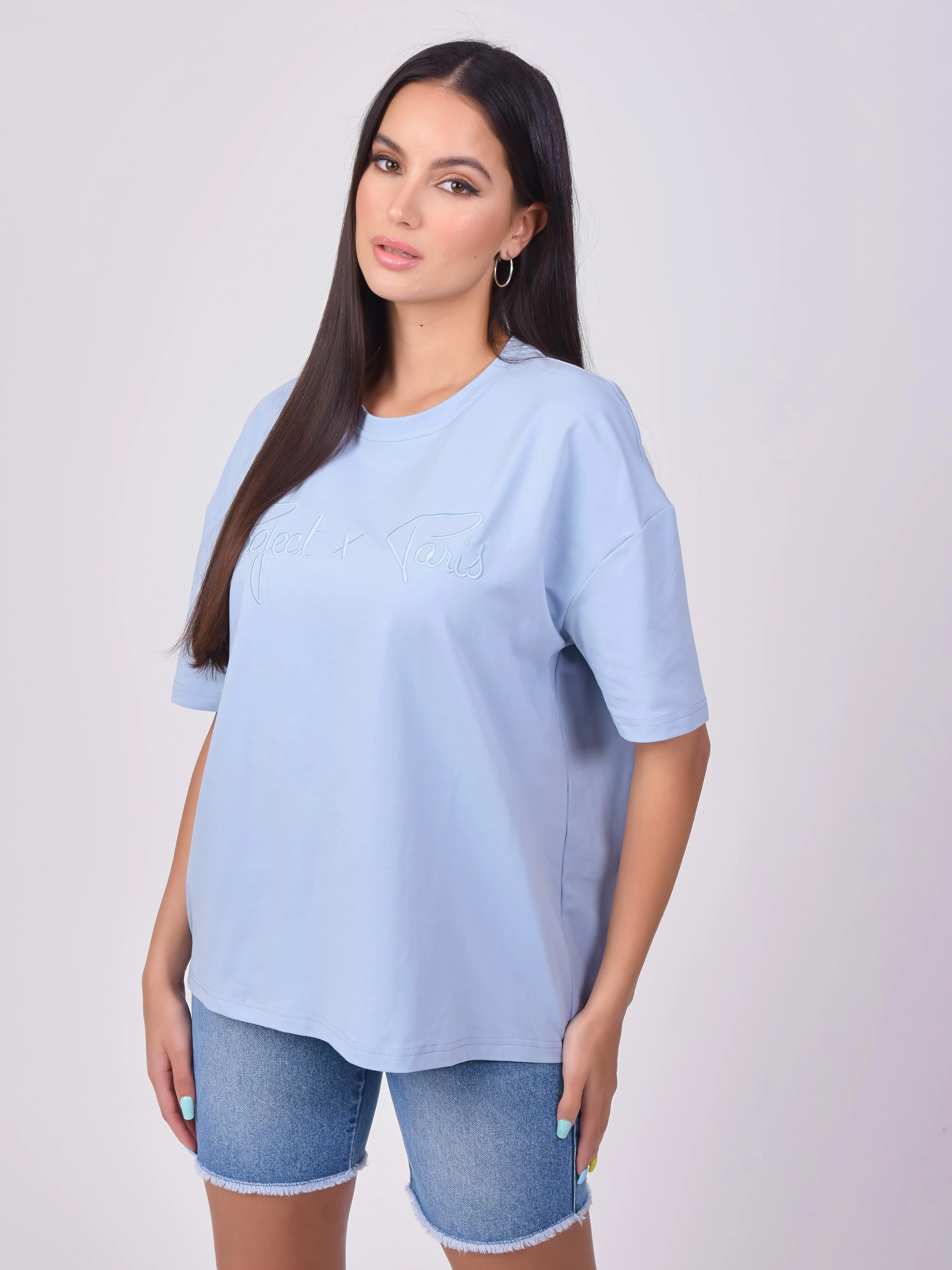 T-shirt basic ample logo - Image 2