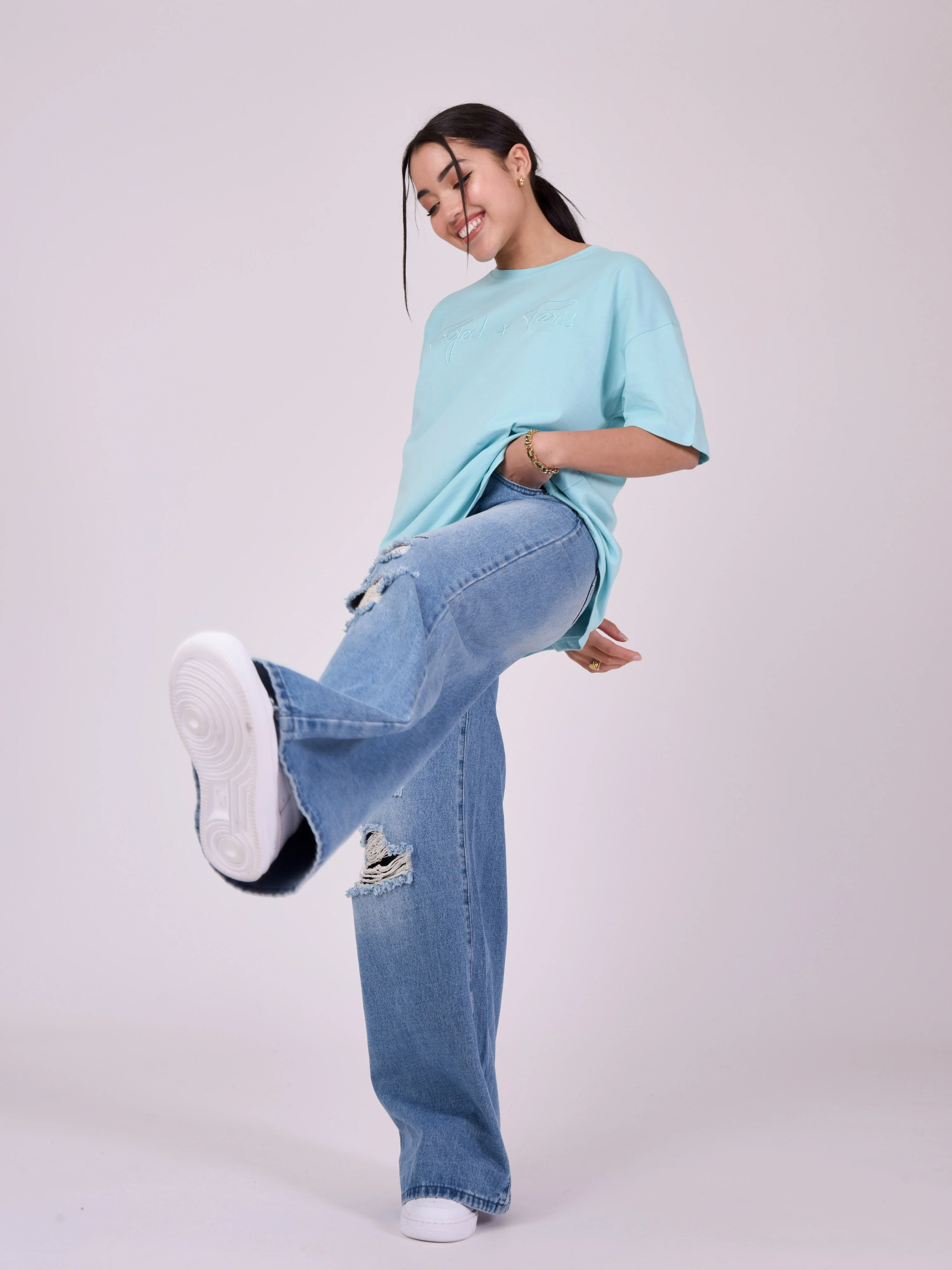 T-shirt basic ample logo - Image 2