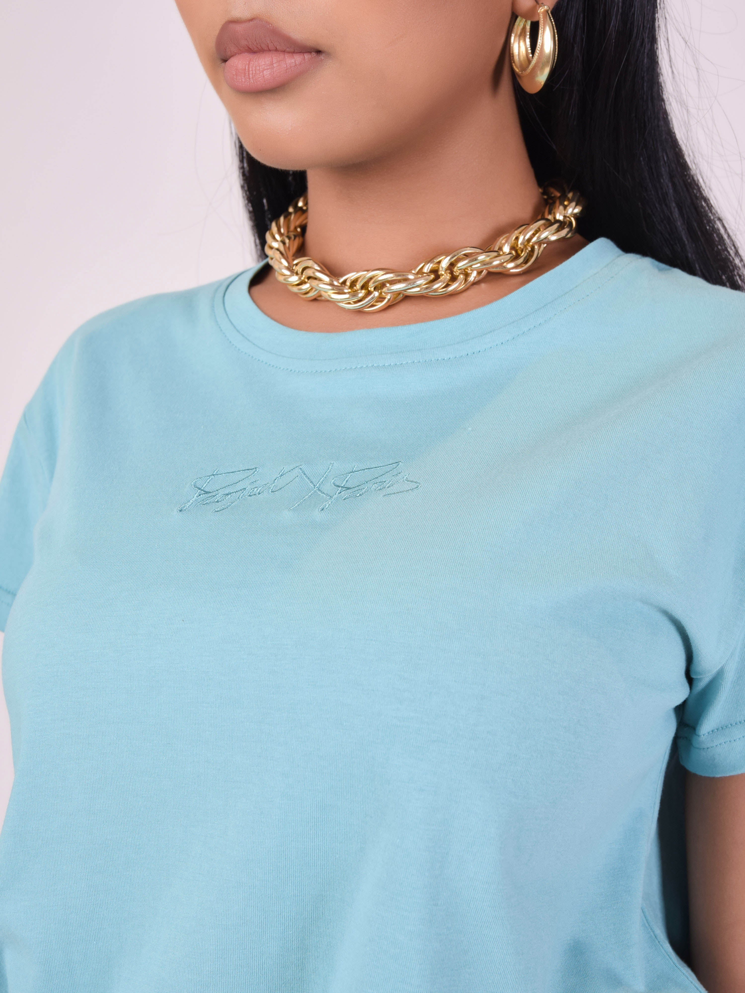 T-shirt avec élastique de serrage - Image 6