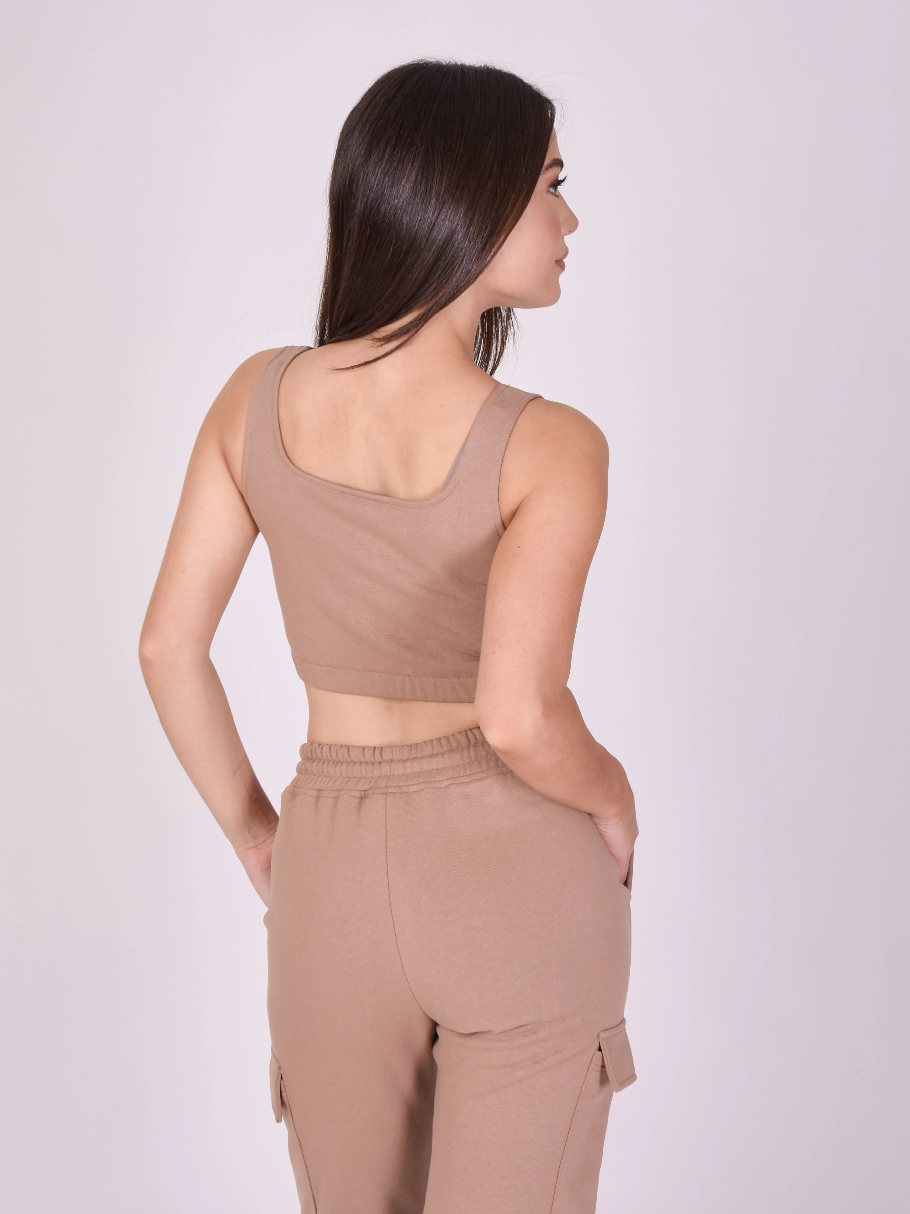 Crop top bretelle large basic - Image 5
