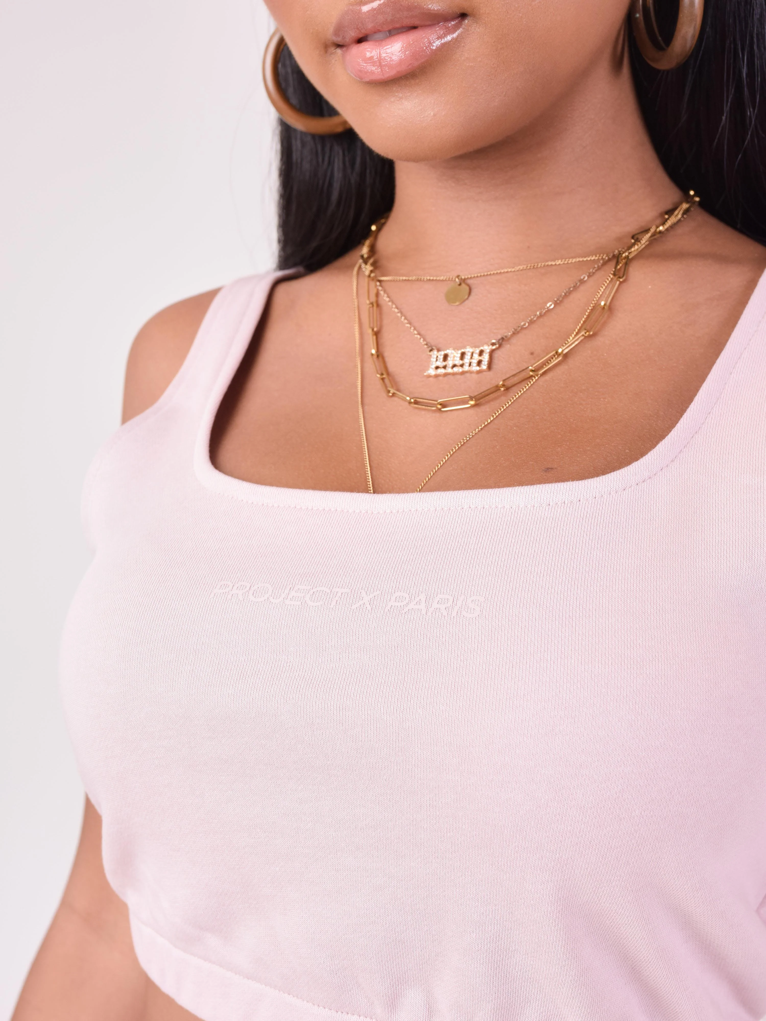 Crop top bretelle large basic - Image 6