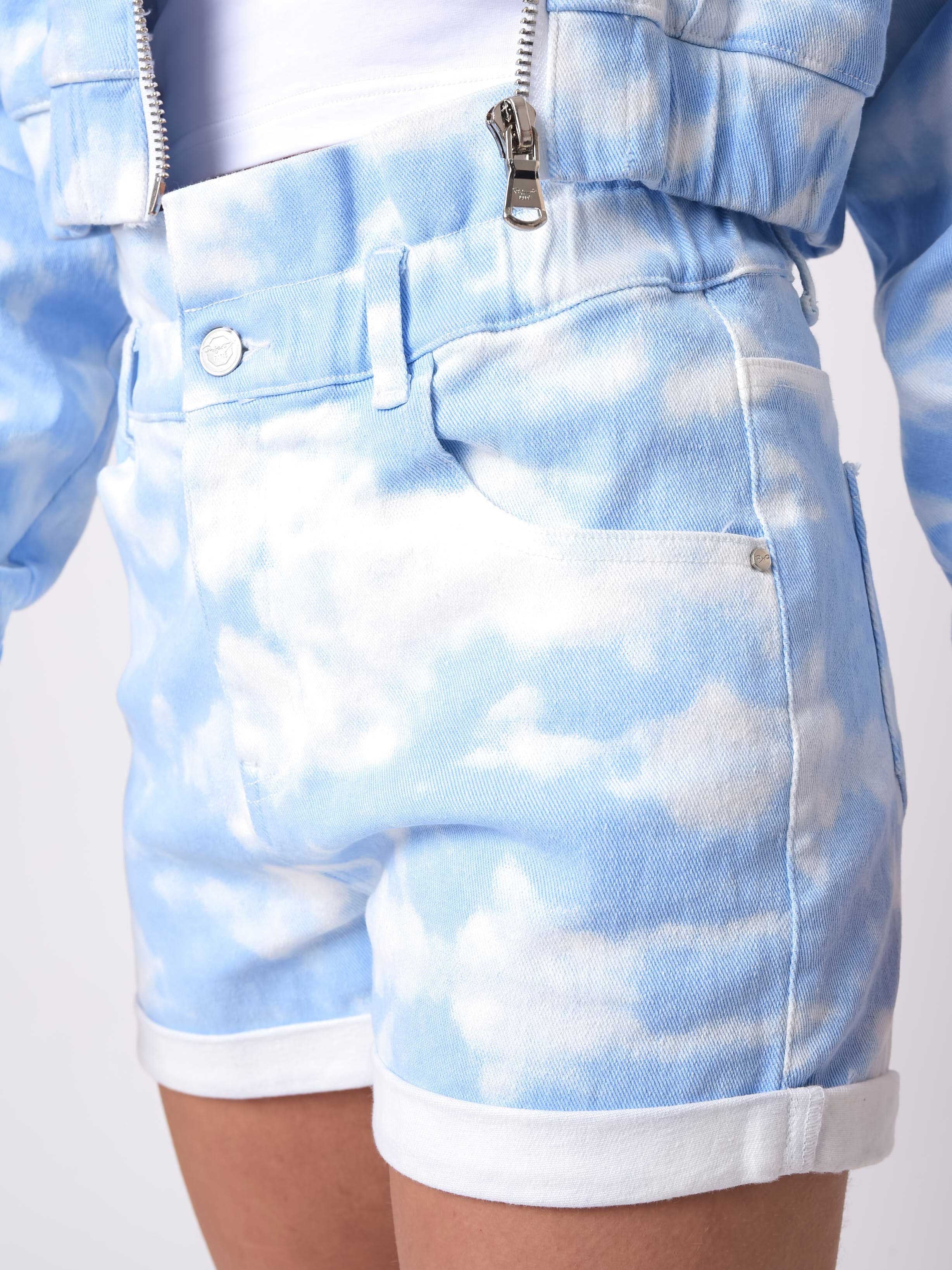 Short court motif nuages - Image 5