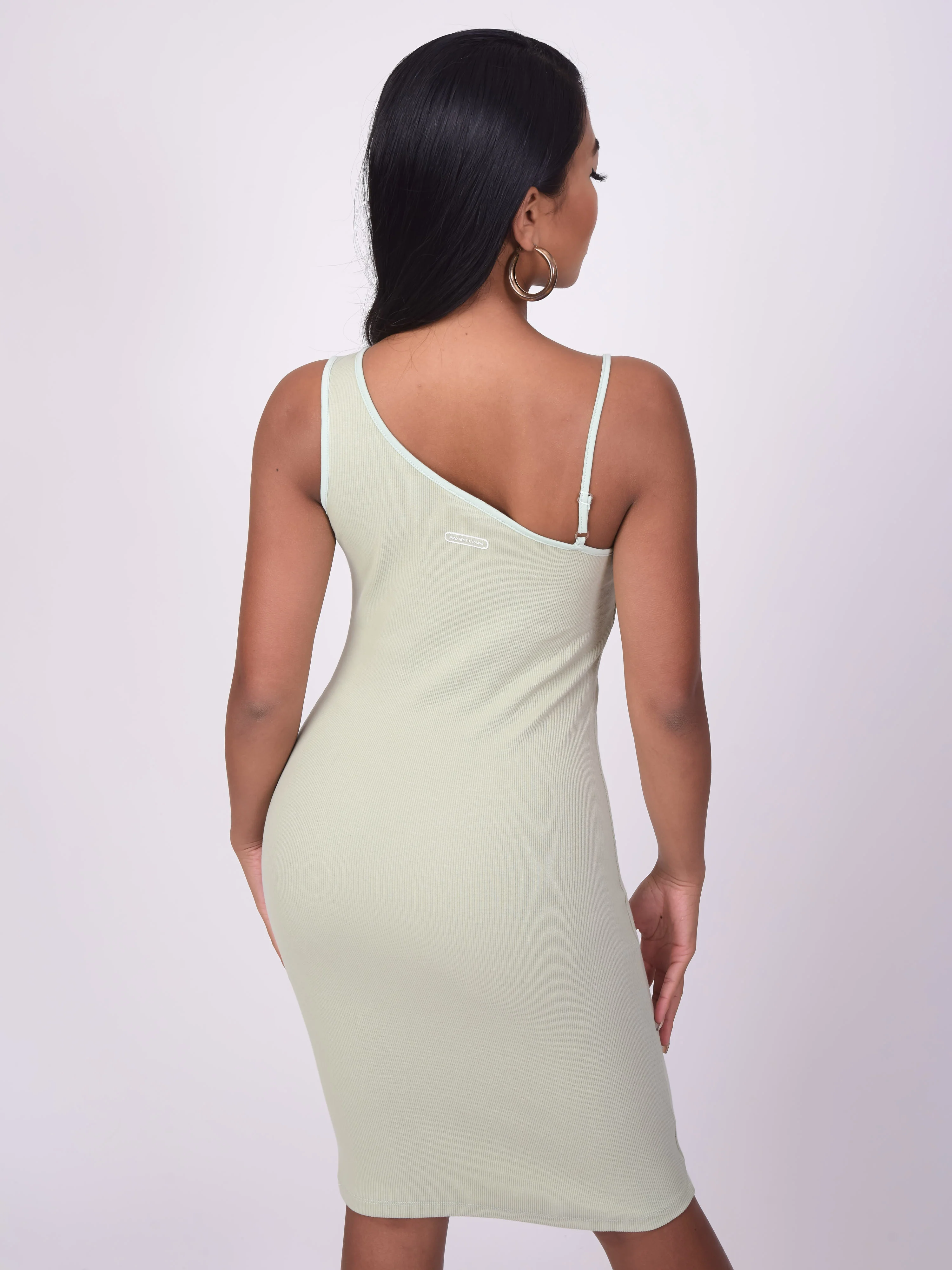 Robe bretelles asymétriques - Image 5