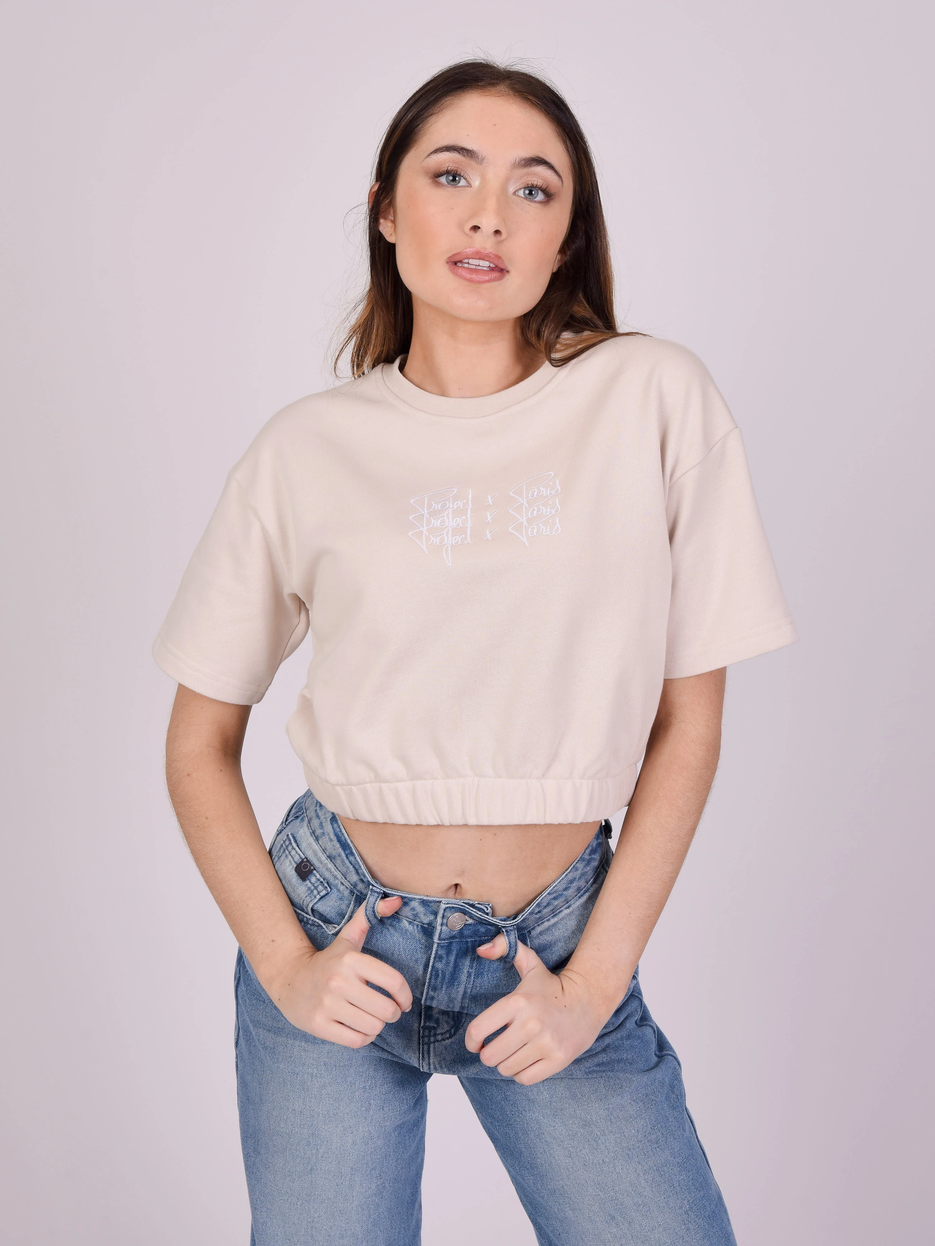 T-shirt triple logo