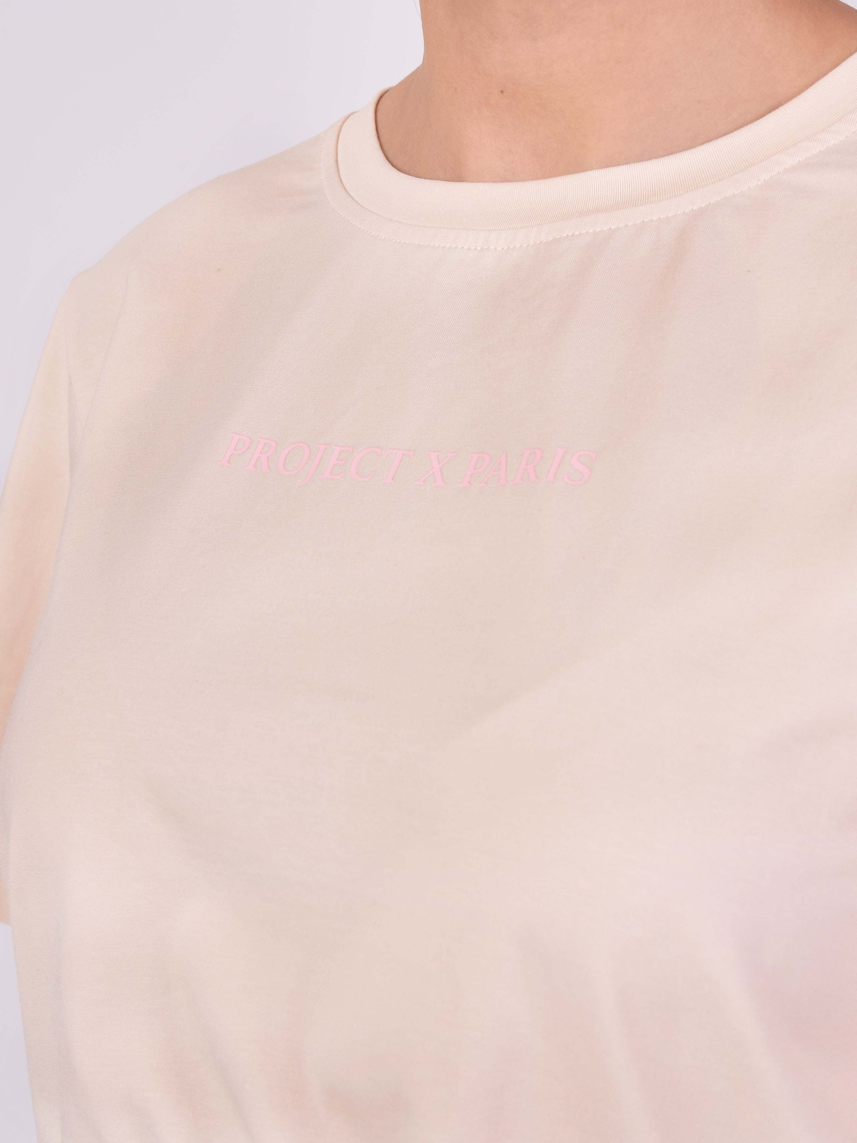 T-shirt crop avec cordon de serrage - Image 6
