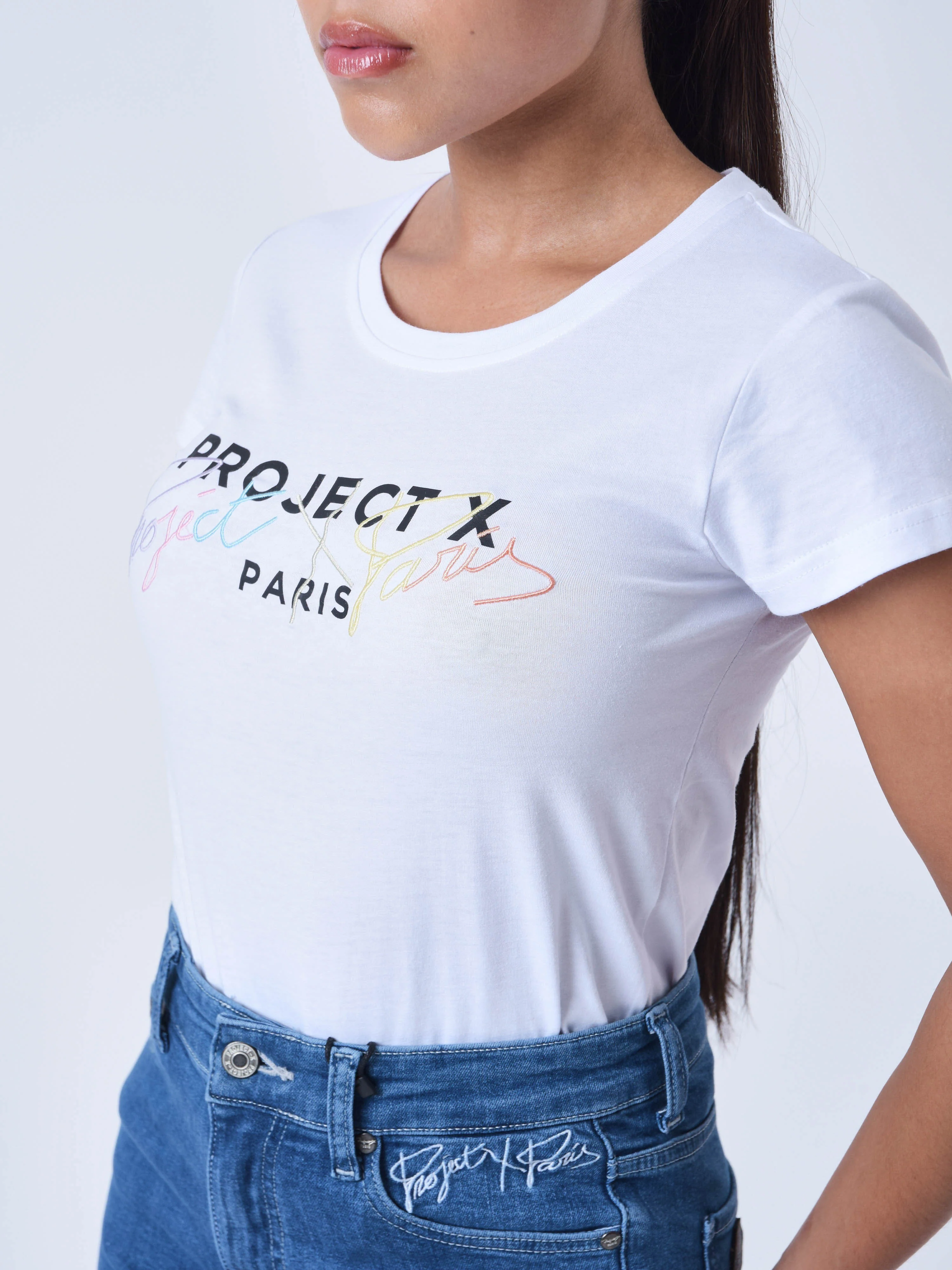 T-shirt col rond - Image 5