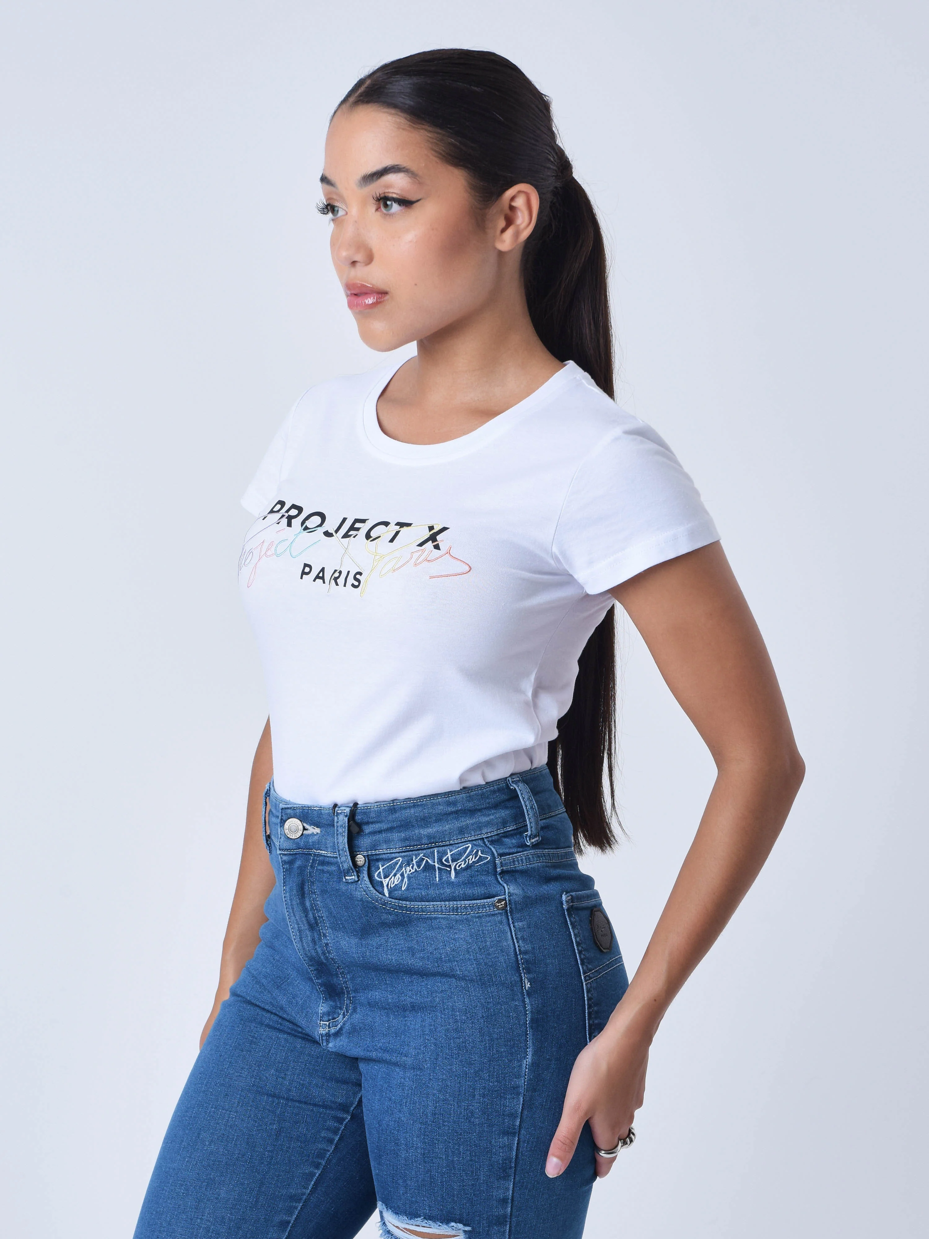 T-shirt col rond - Image 6