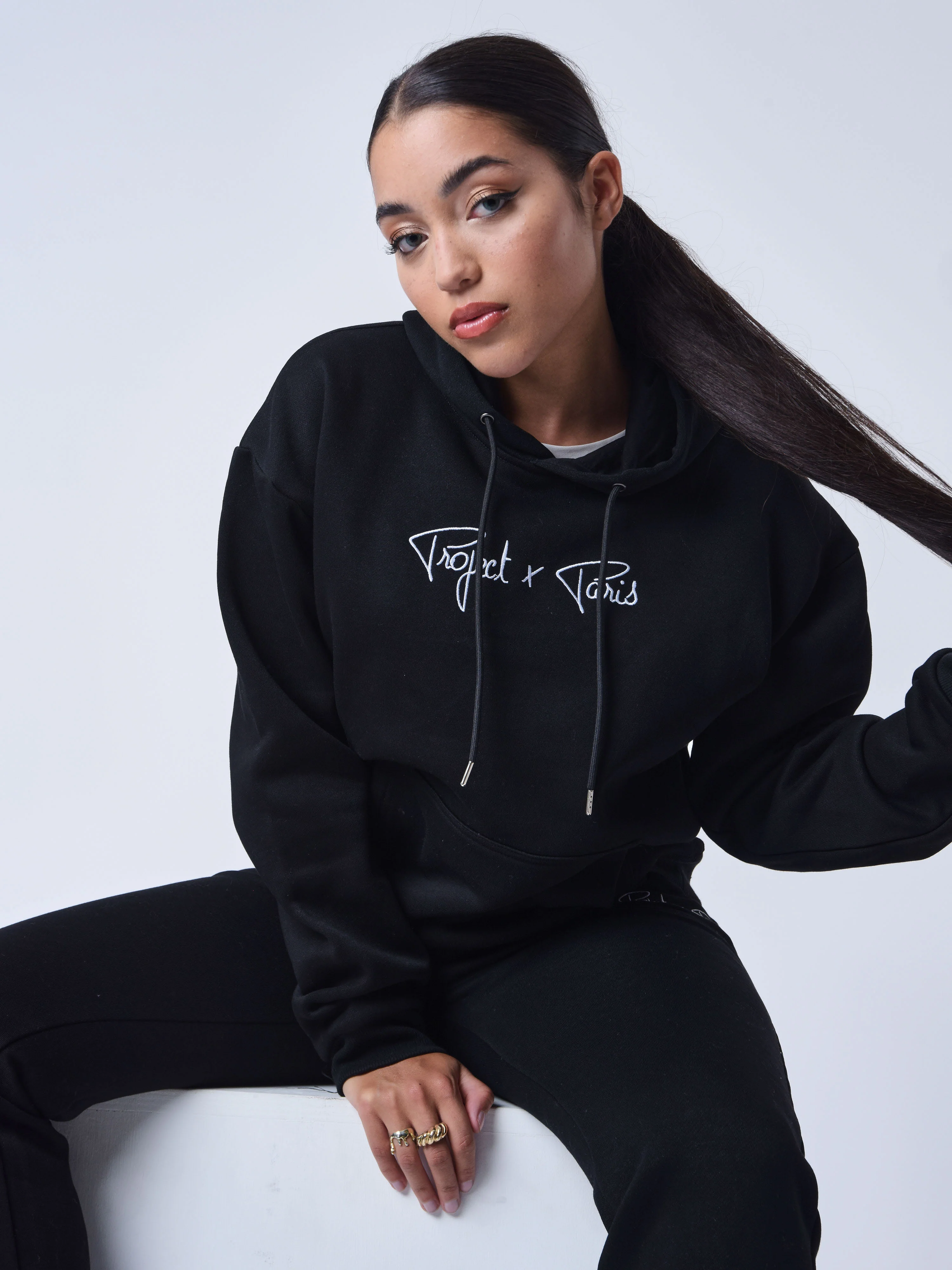 Sweat à Capuche femme Signature - Image 4
