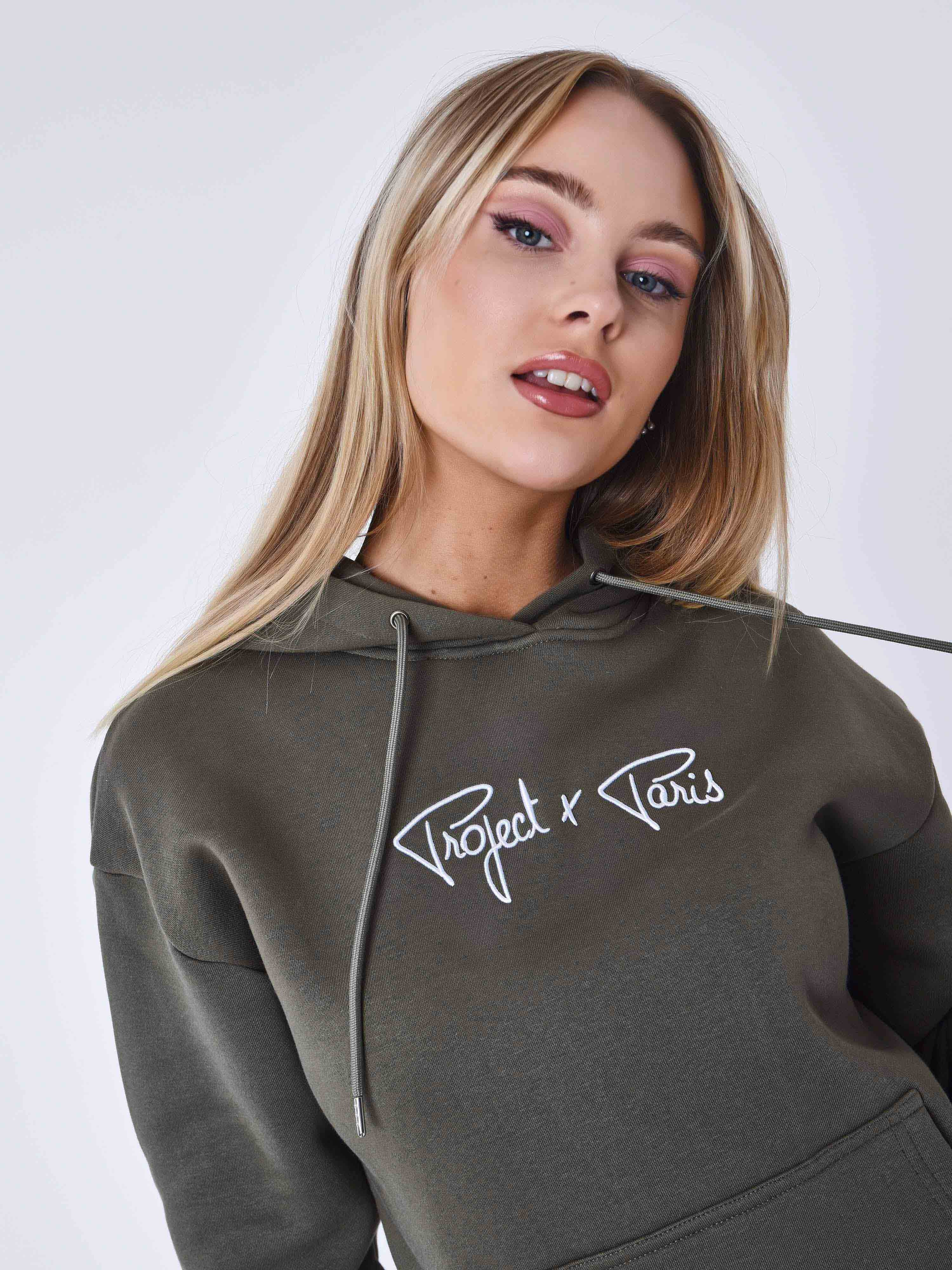 Sweat à Capuche femme Signature - Image 4