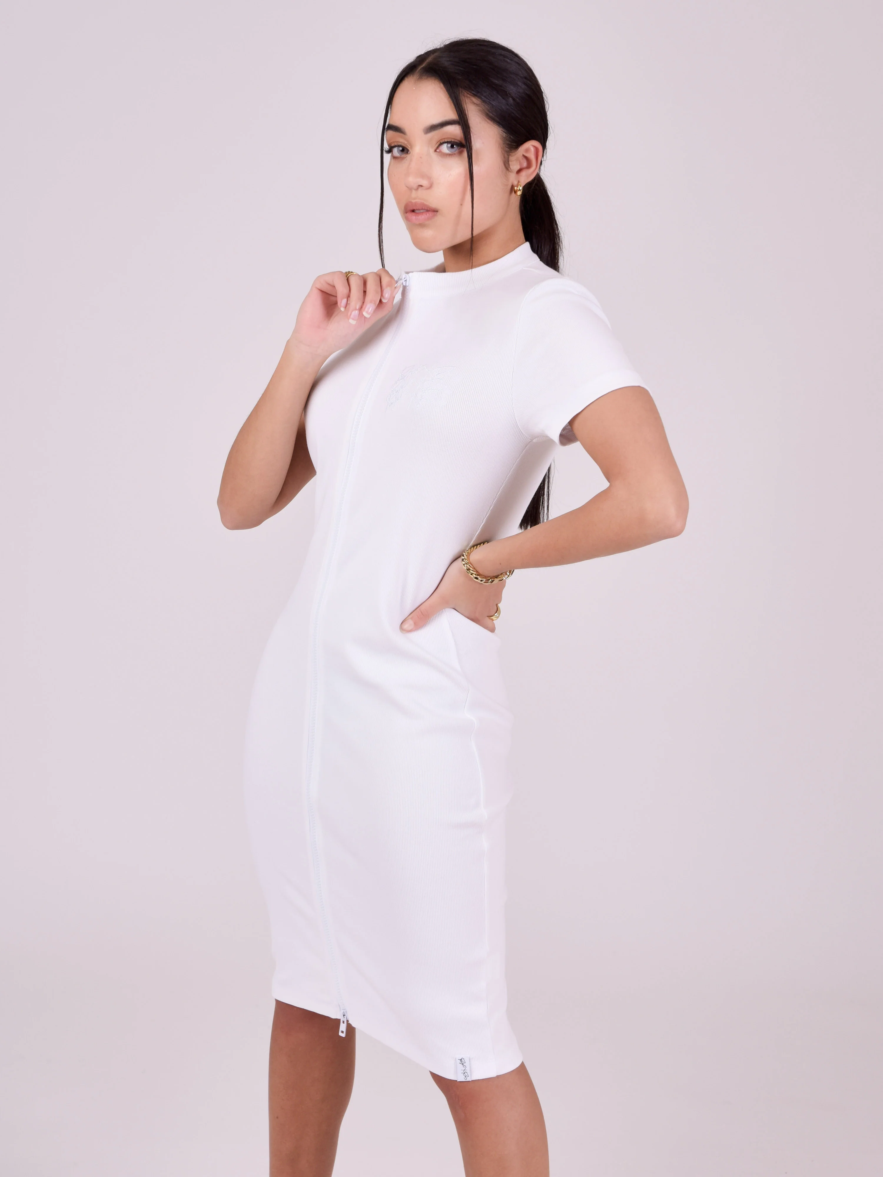 Robe zippée double ouverture - Image 4