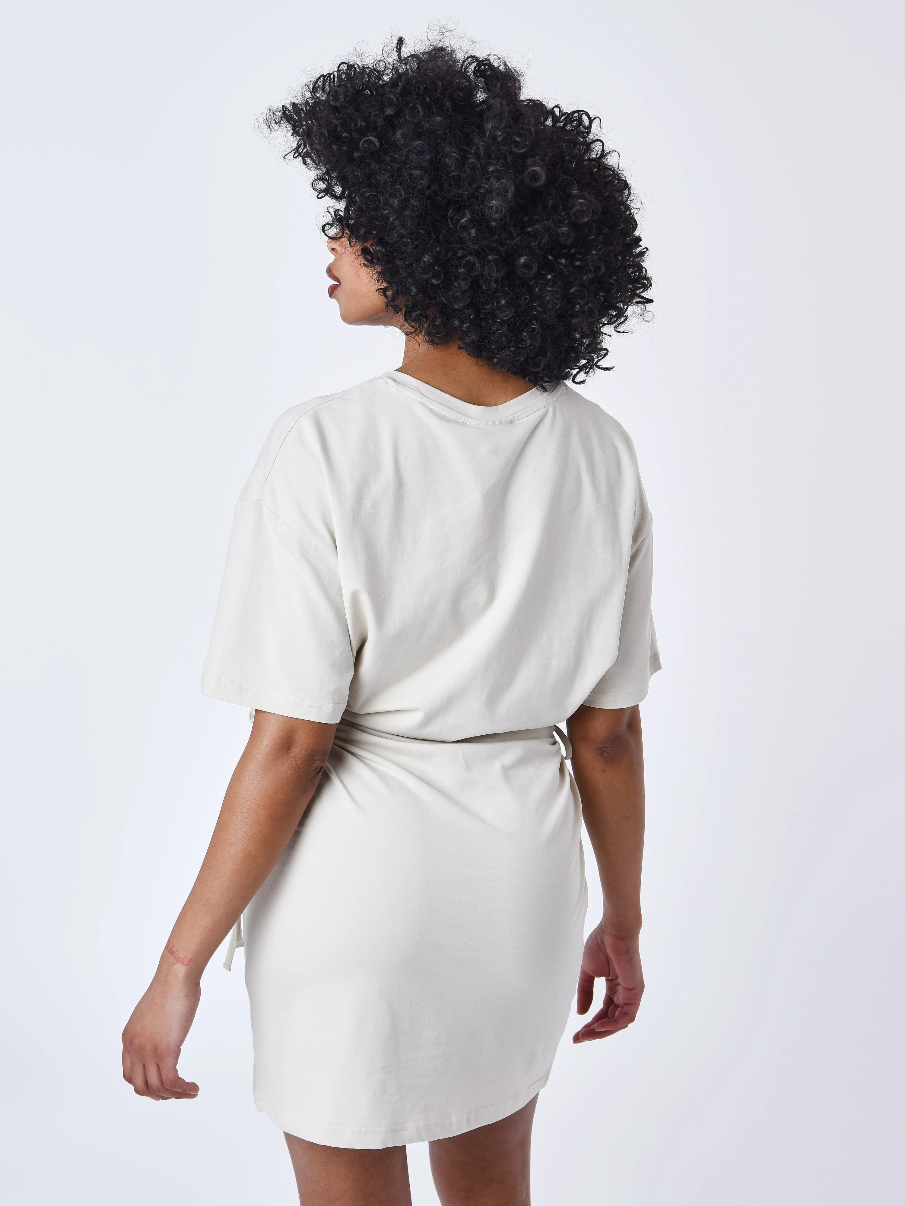 Robe avec cordon de serrage - Image 5