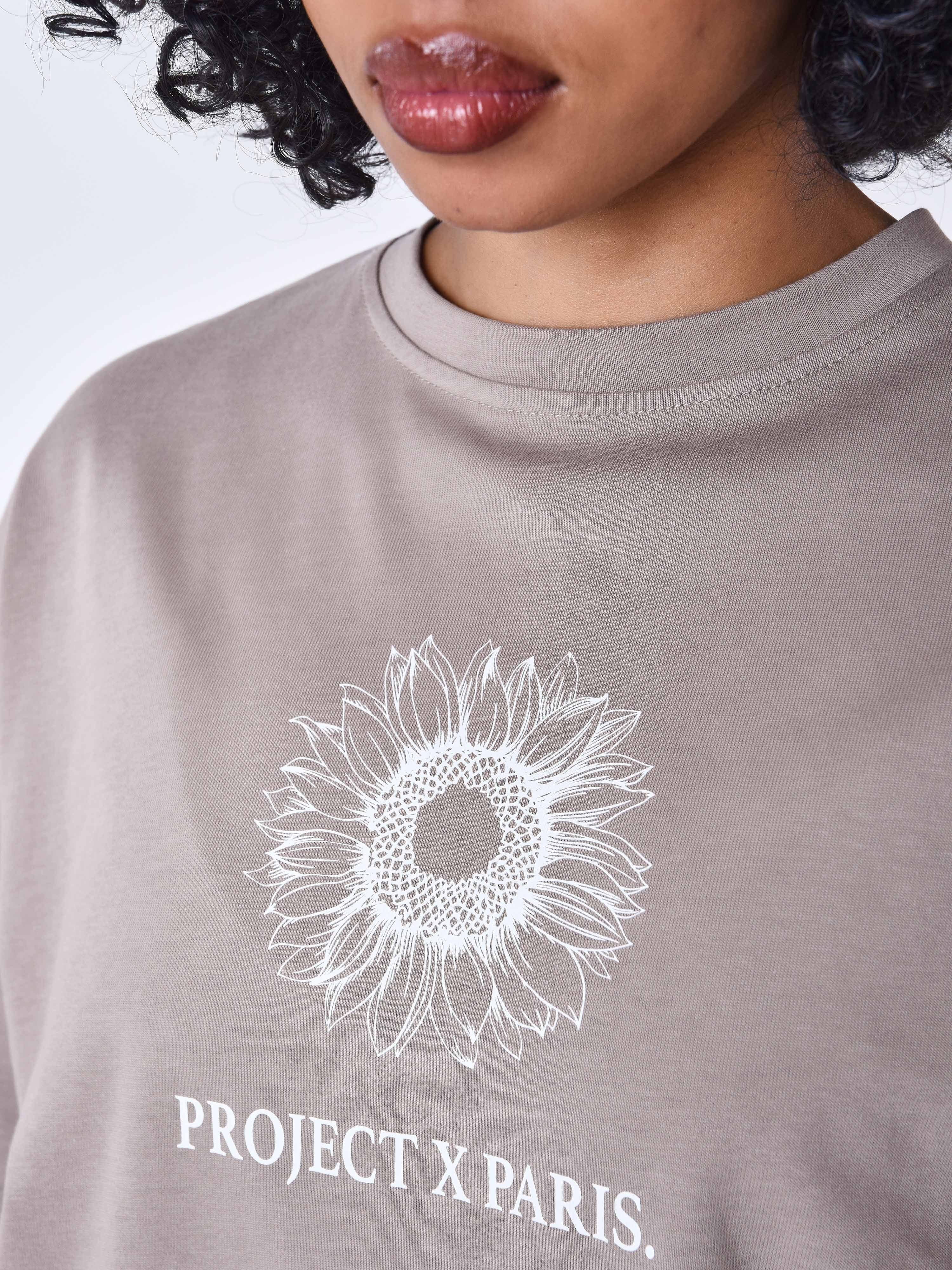 T-shirt oversize floral - Image 6