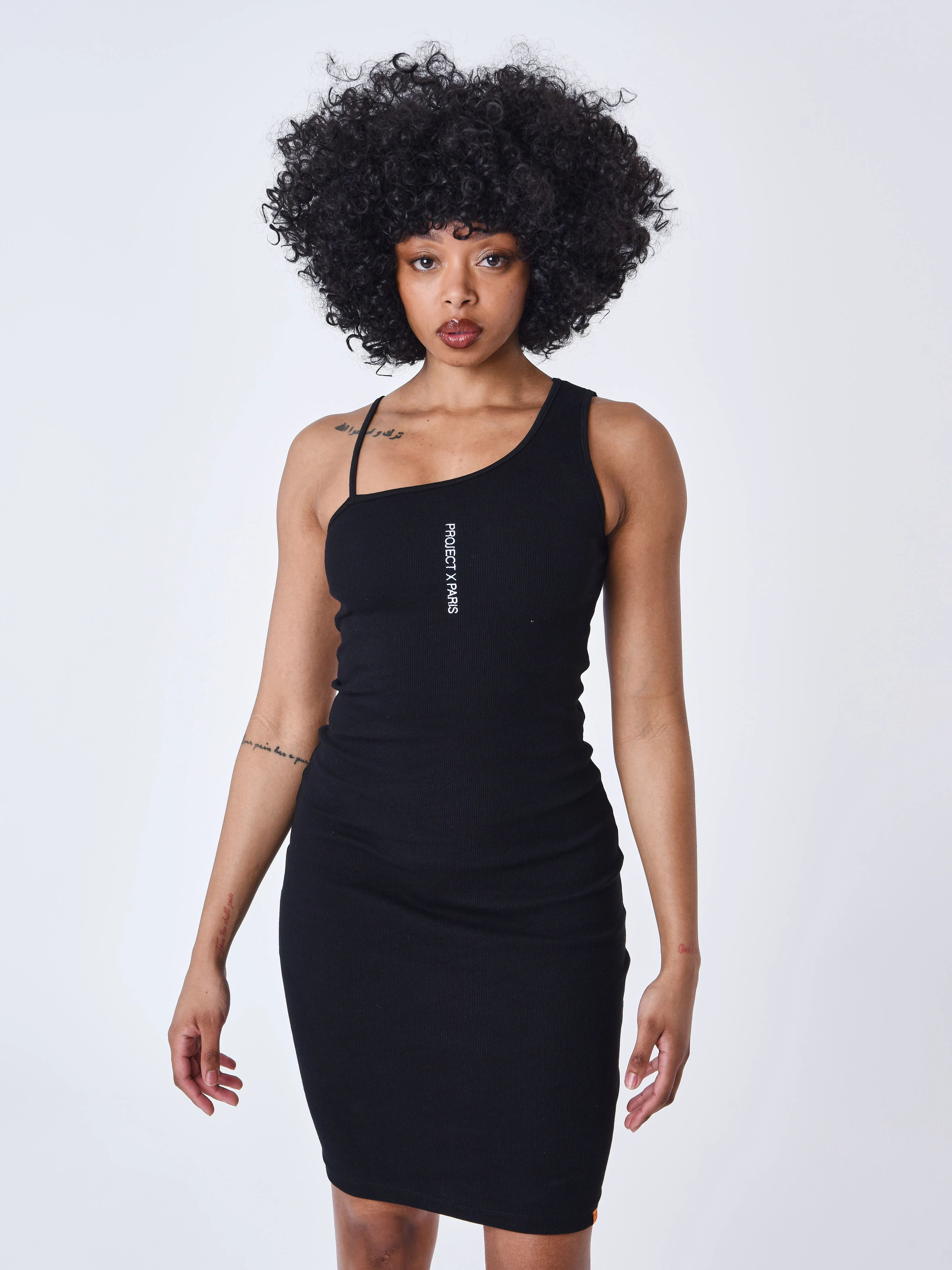 Robe Asymétrique a bretelles