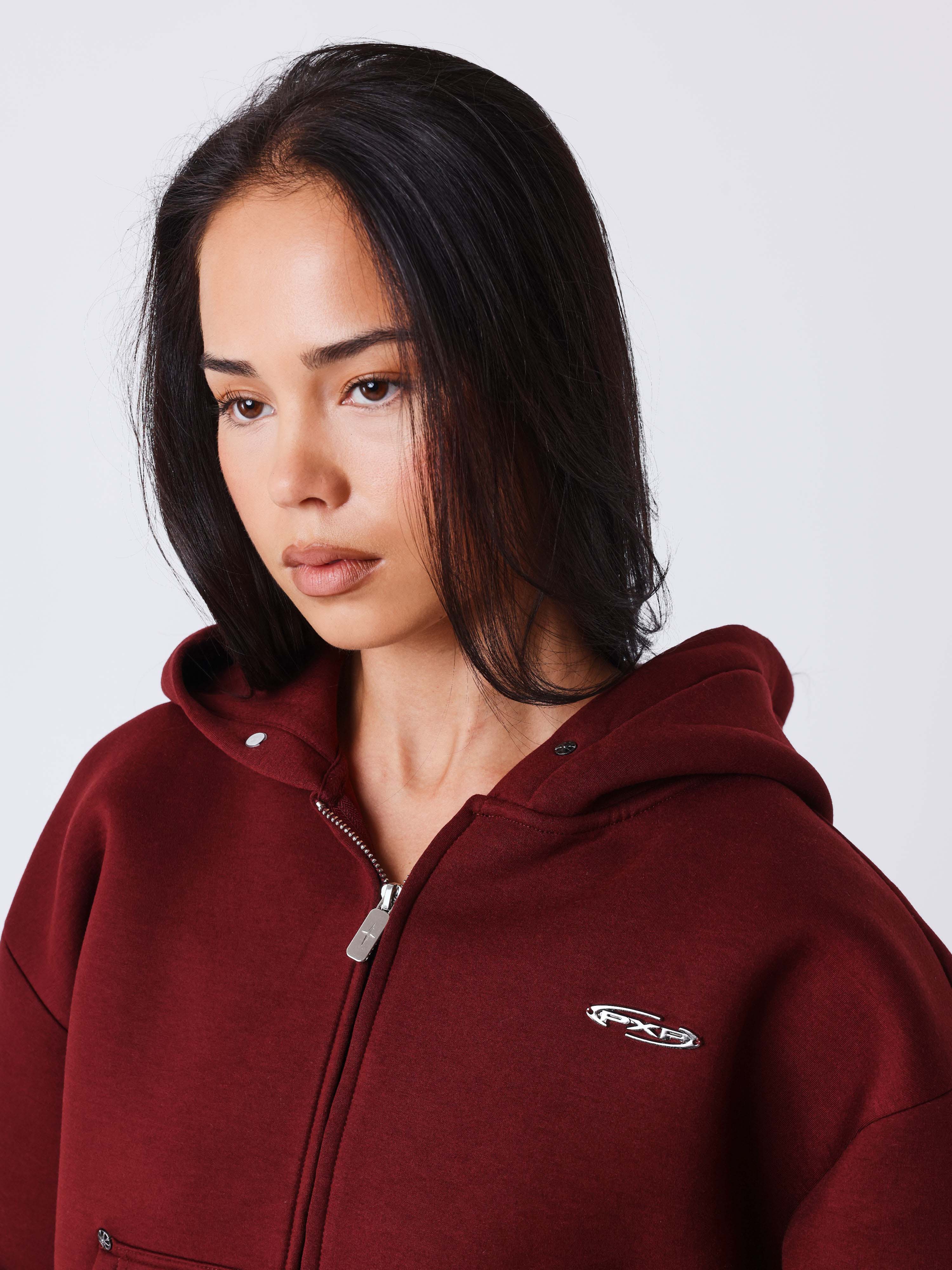 Sweat à capuche zippé néoprène - Image 3