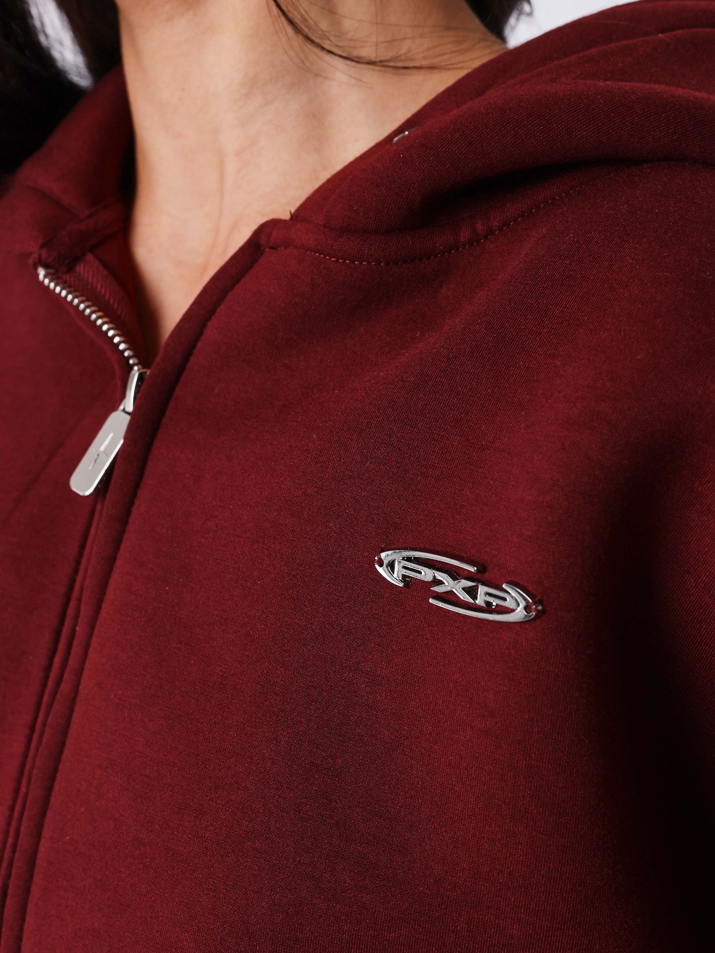 Sweat à capuche zippé néoprène - Image 4