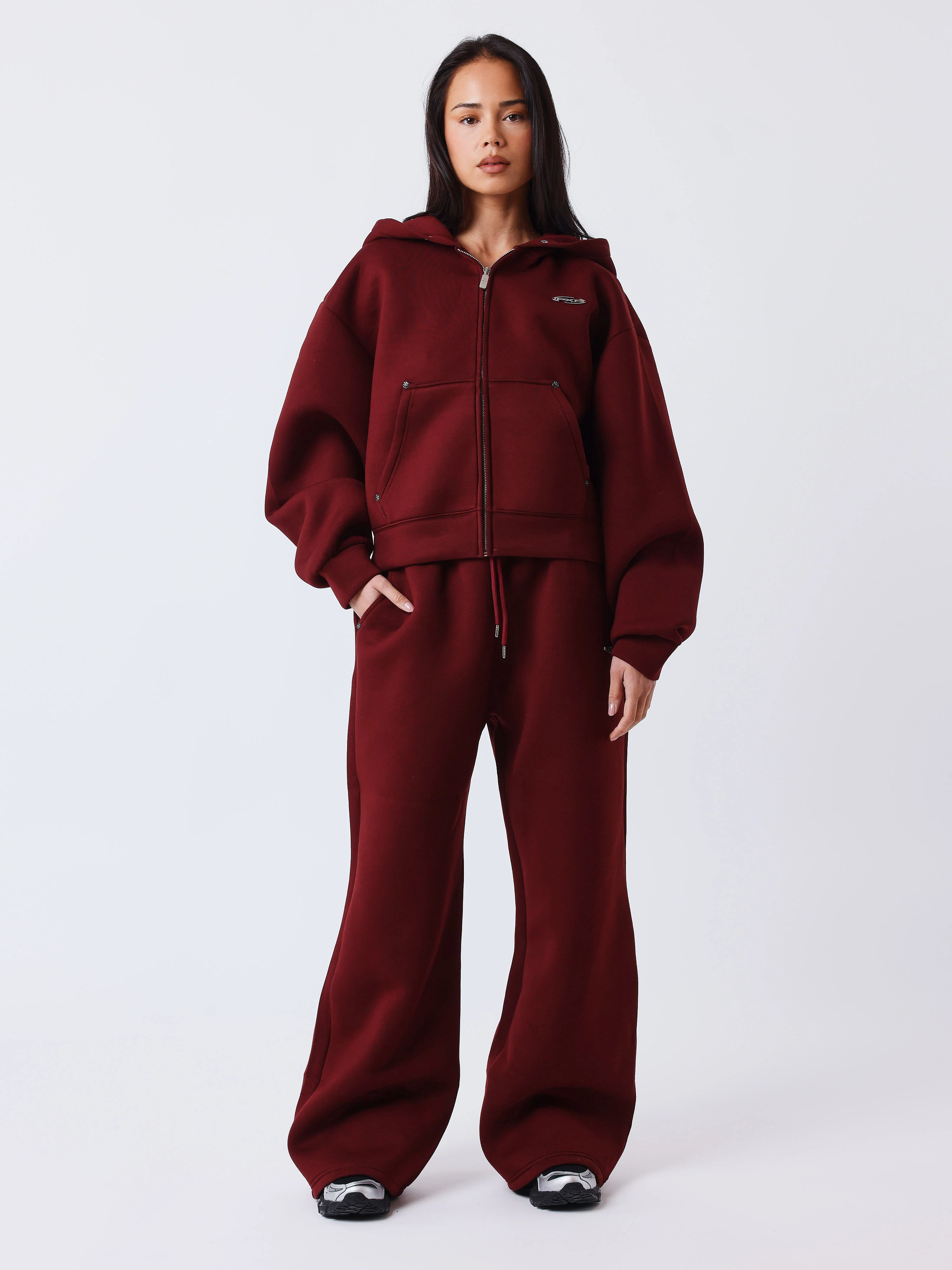 Sweat à capuche zippé néoprène - Image 5