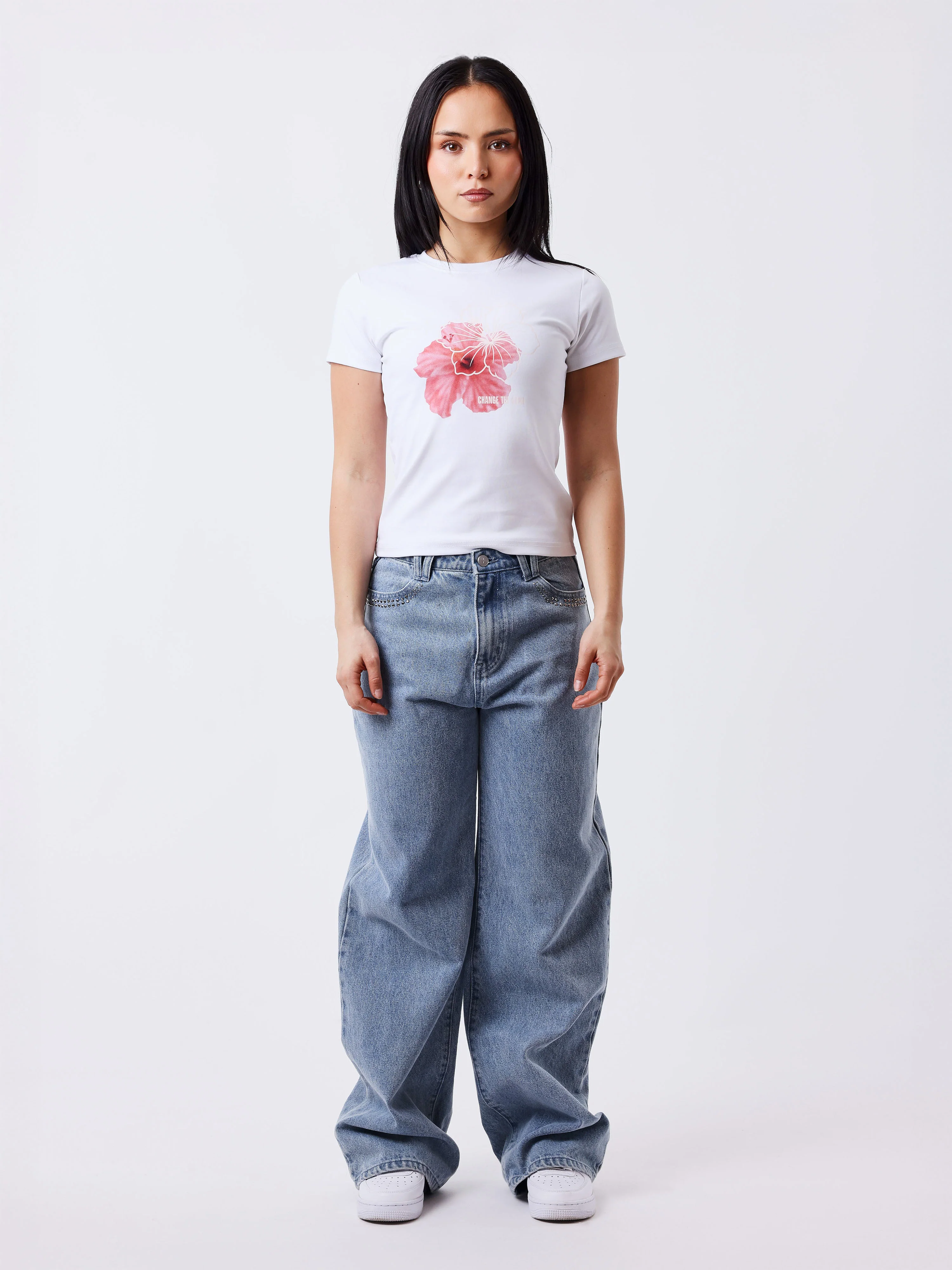 T-shirt manches courtes Hibiscus - Image 5