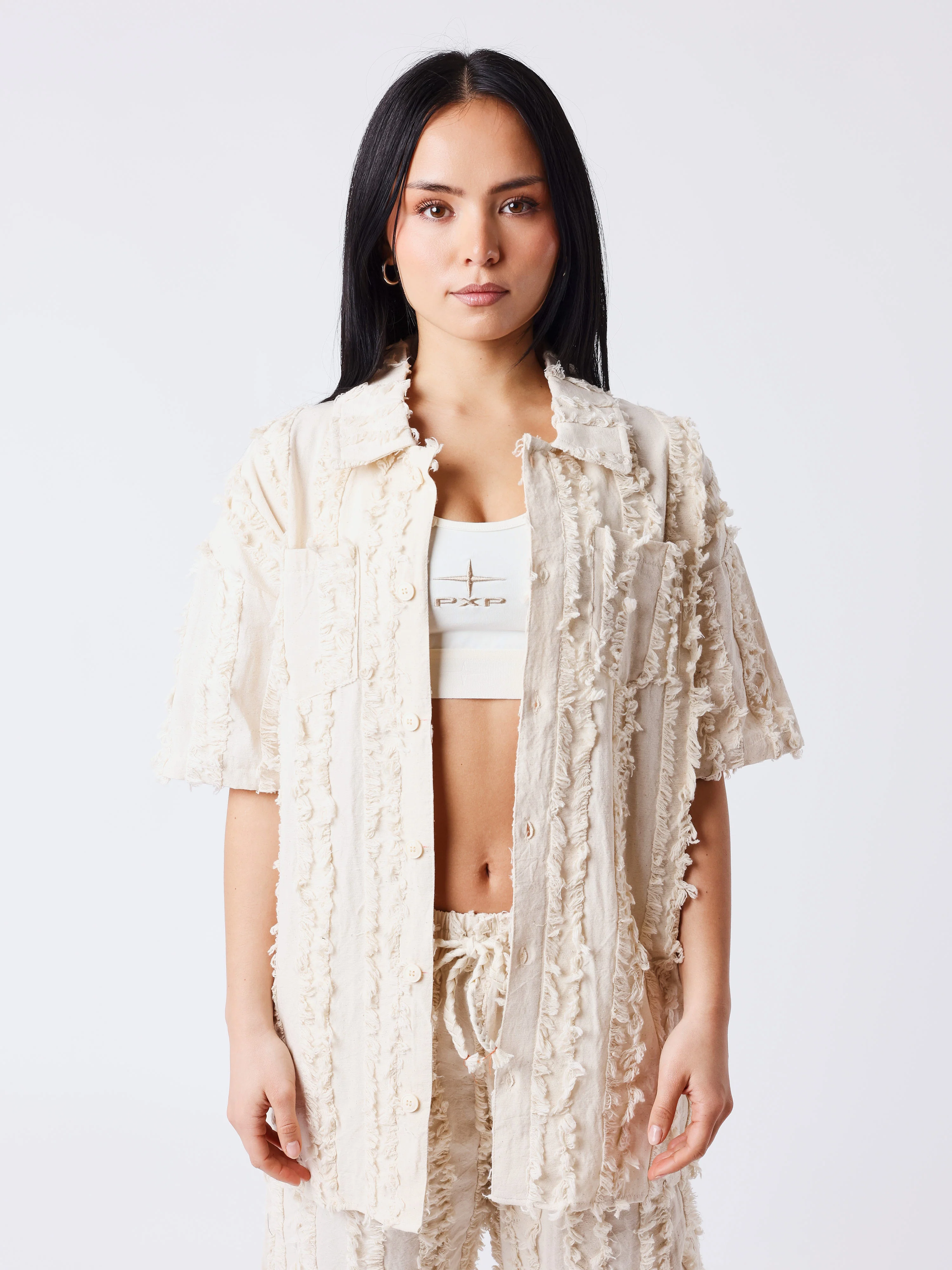 Chemise manches courtes Natural