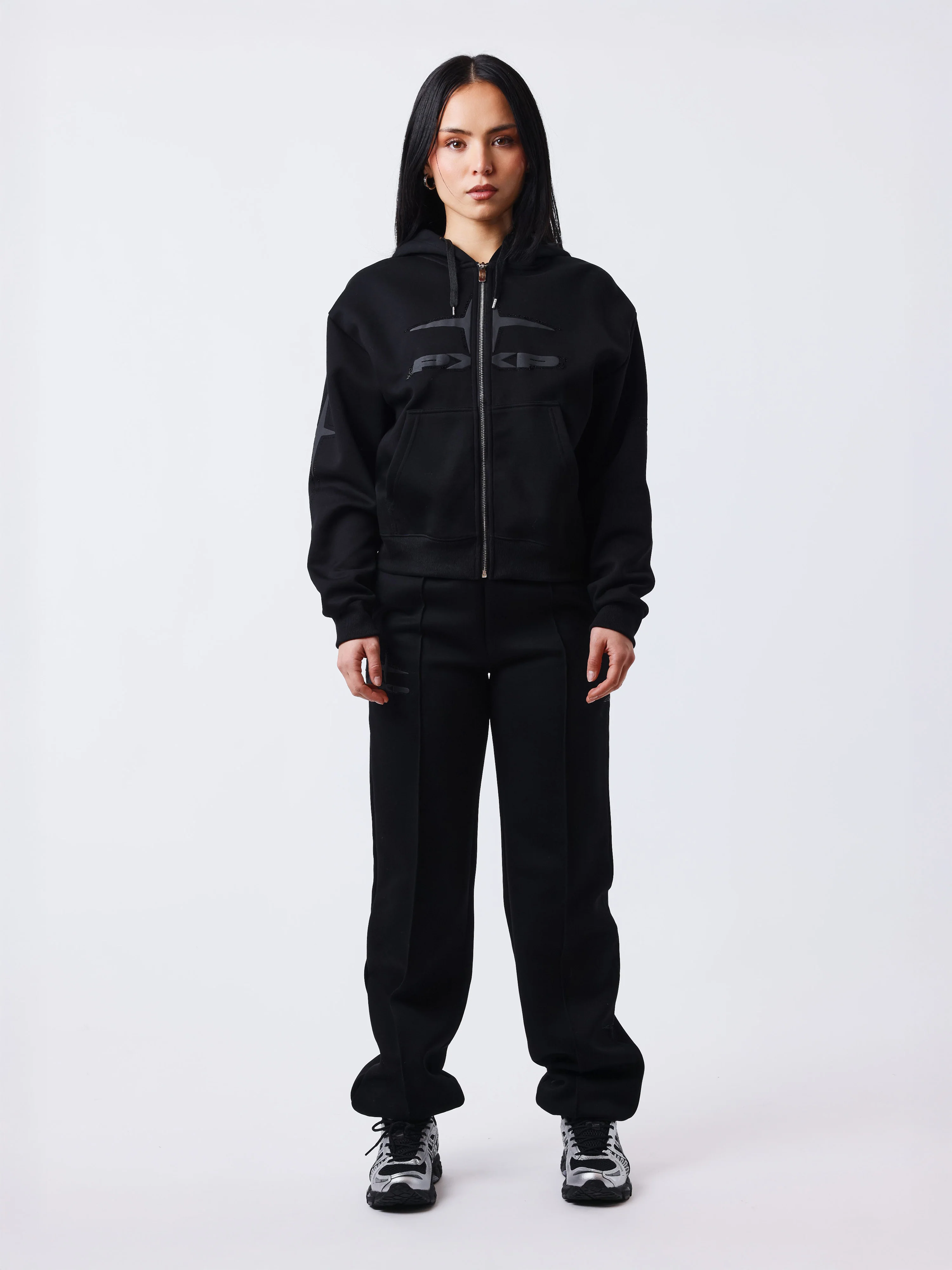 Sweat à capuche zippé Strassy - Image 5