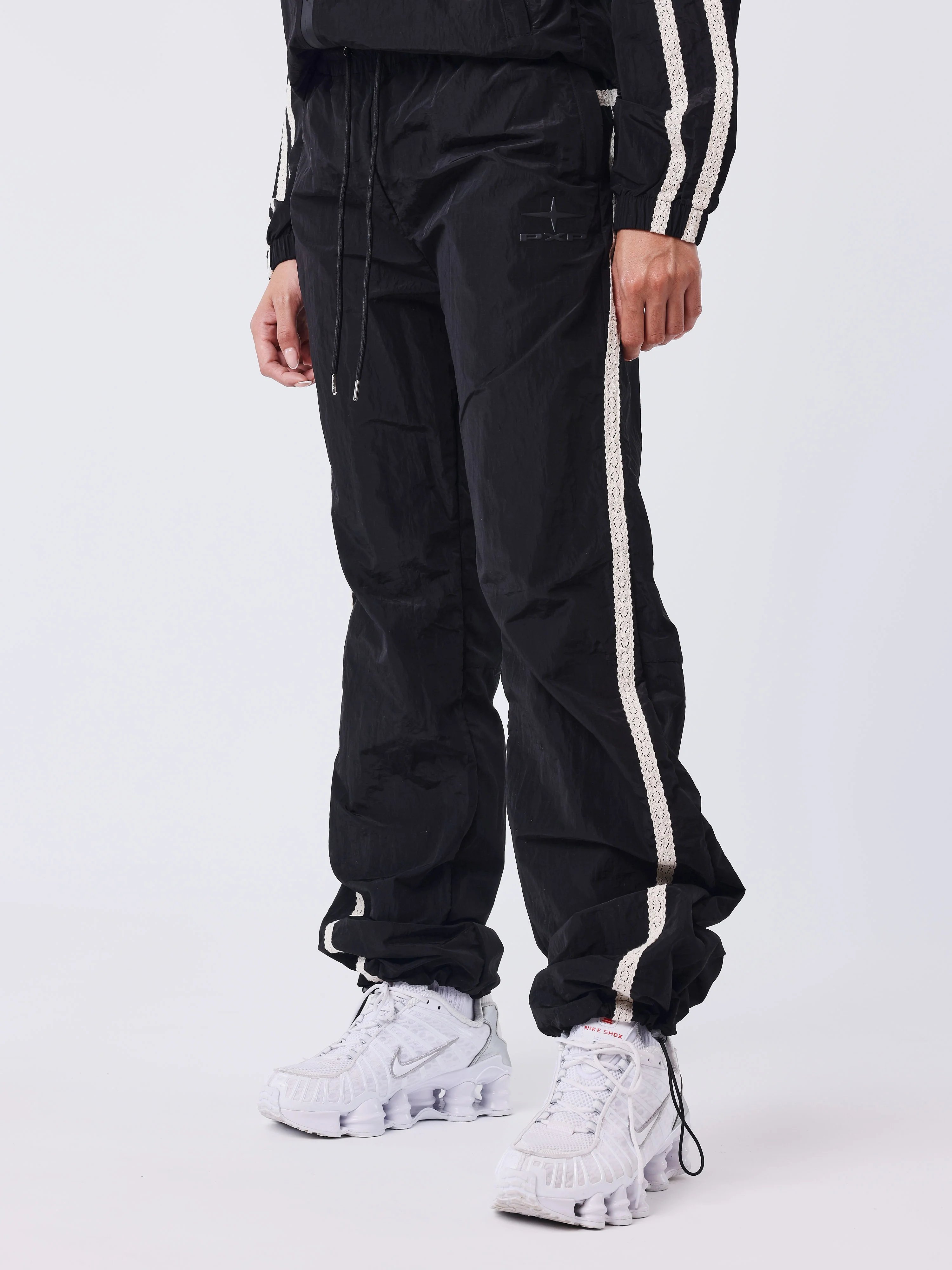 Bas de jogging à bandes en crochet Sportly - Image 3