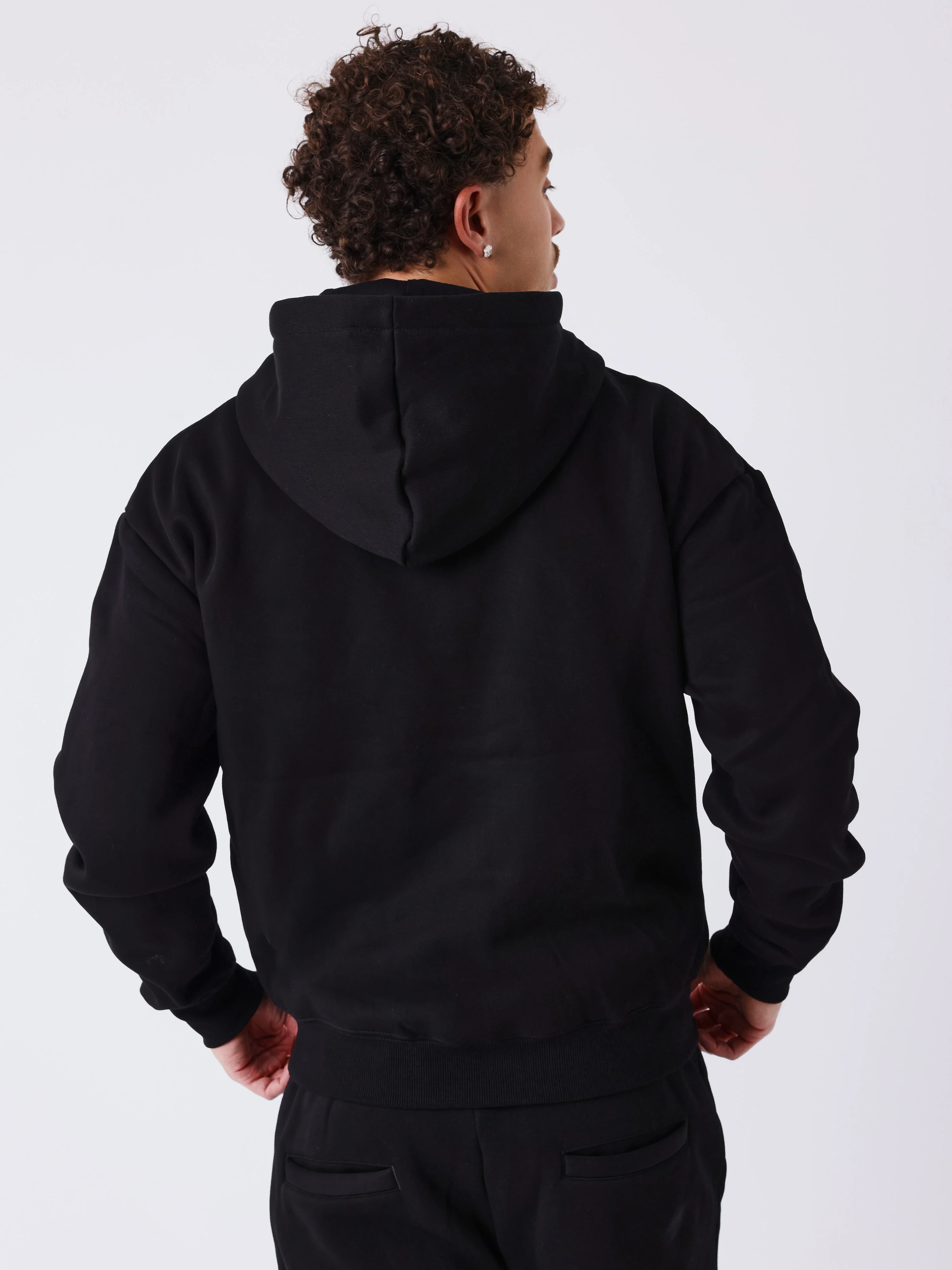 Sweat à Capuche zippé Polaris en contour - Image 2