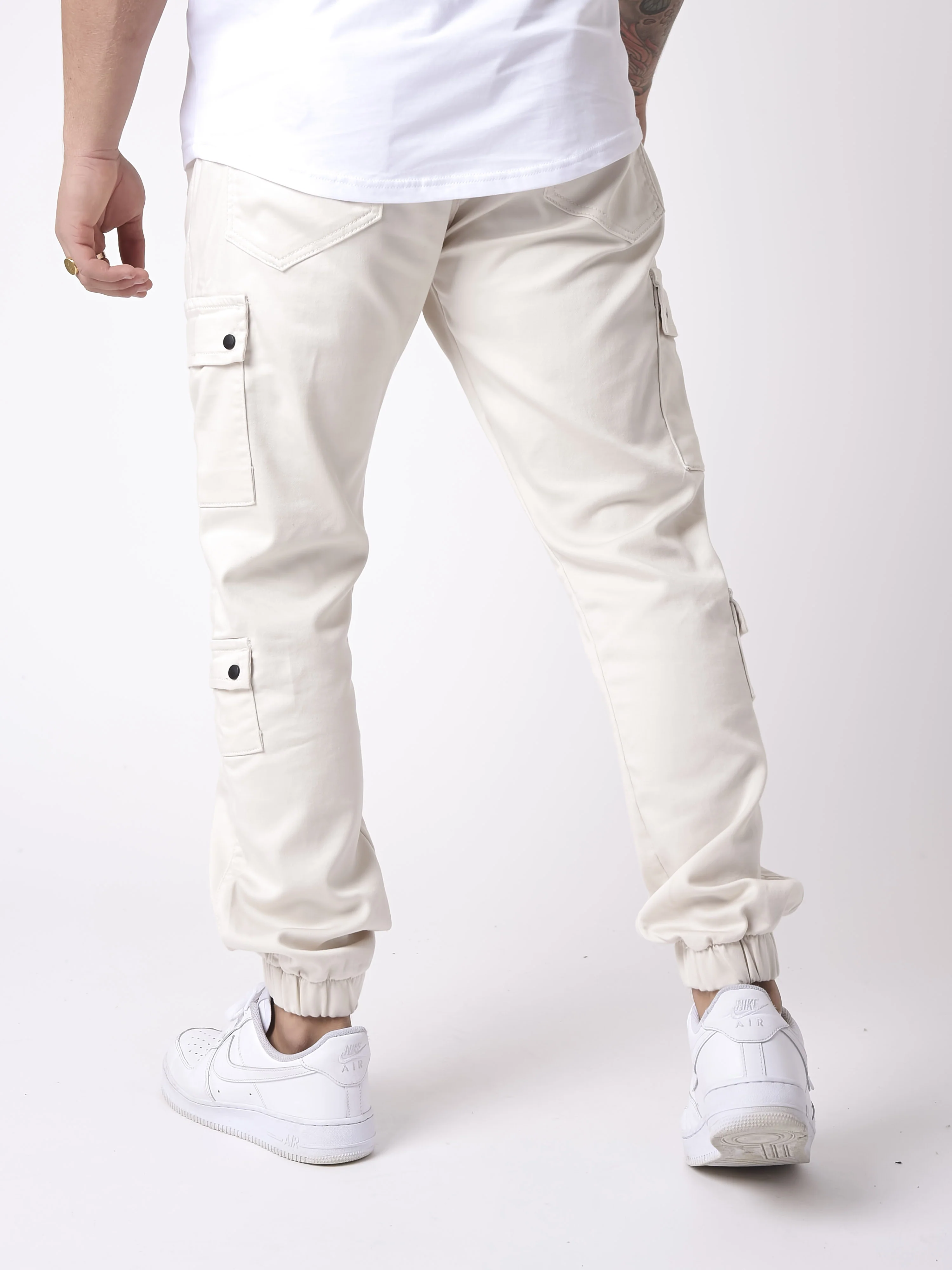 Cargo multi-poches avec serrage élastique - Image 4