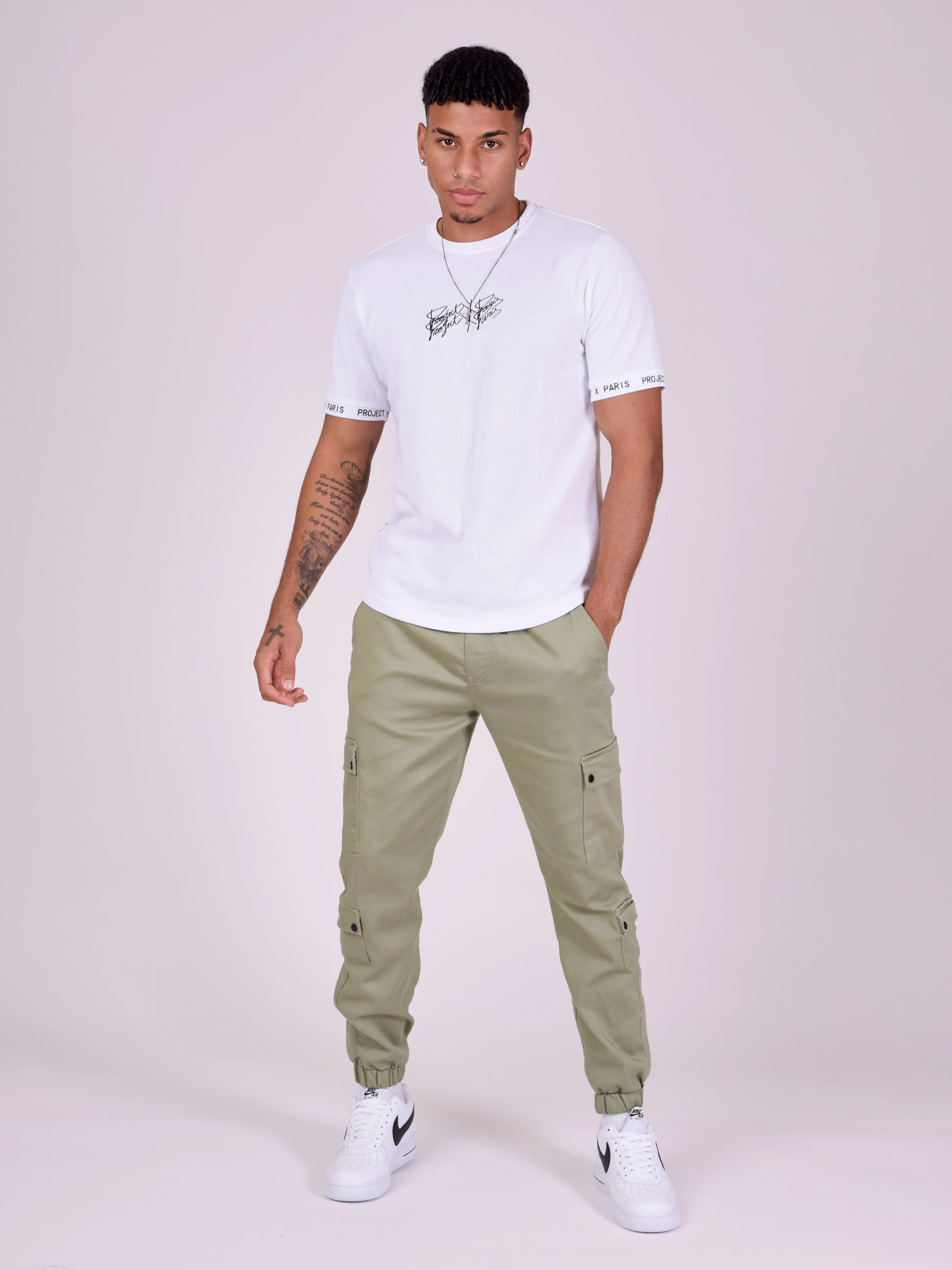 Cargo multi-poches avec serrage élastique - Image 3