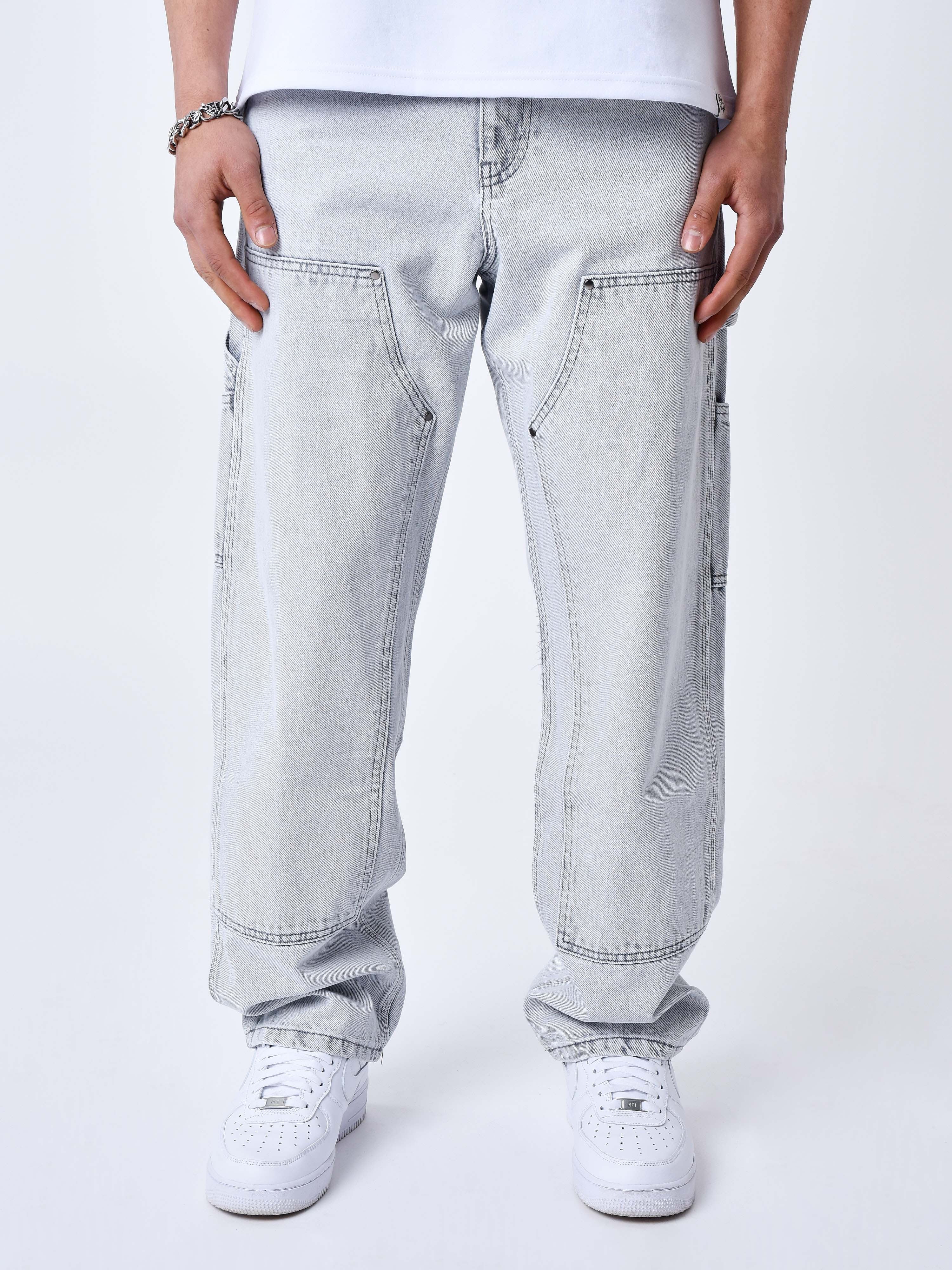 Jeans ample à détails charpentier - Image 10