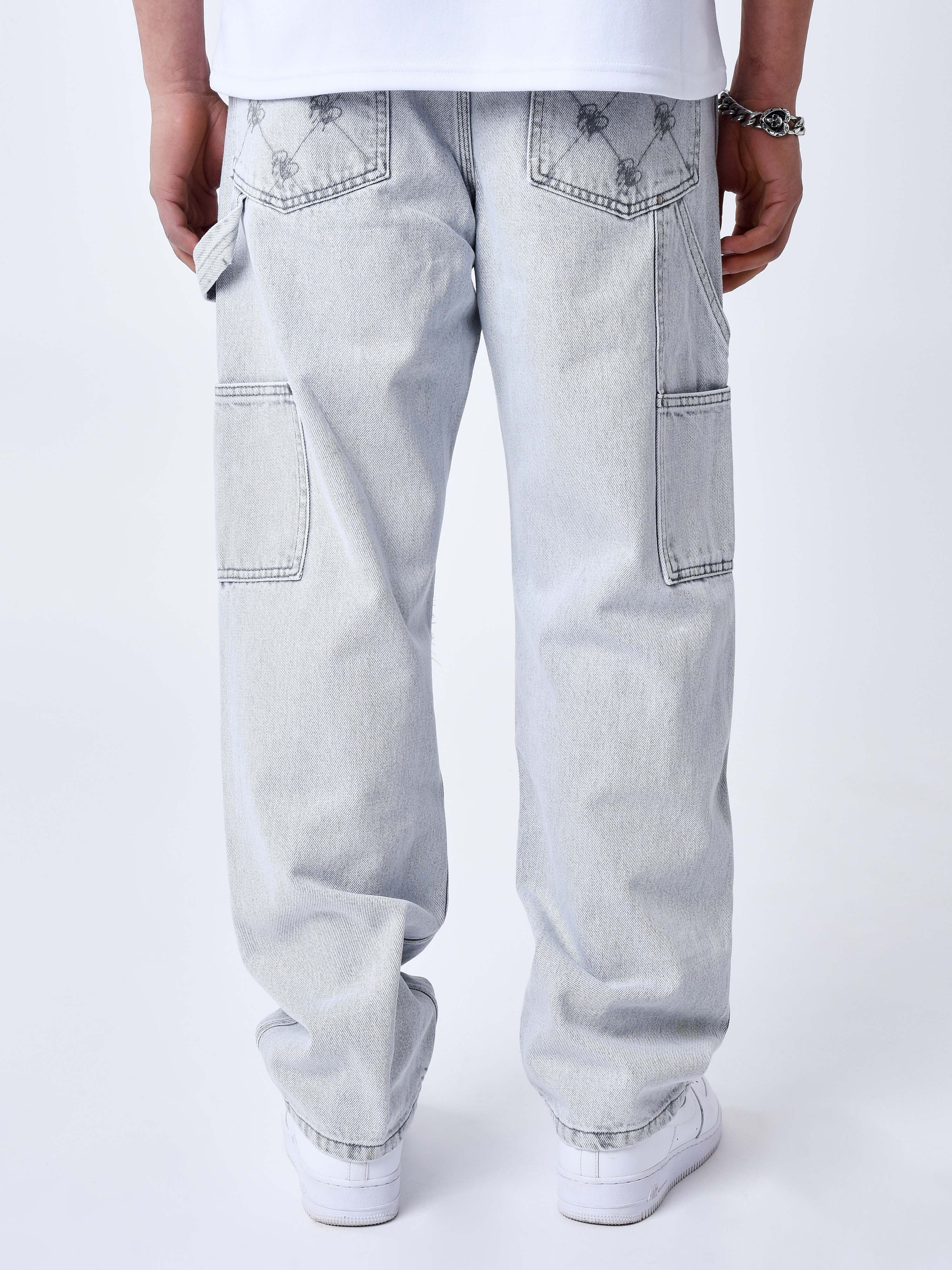 Jeans ample à détails charpentier - Image 11