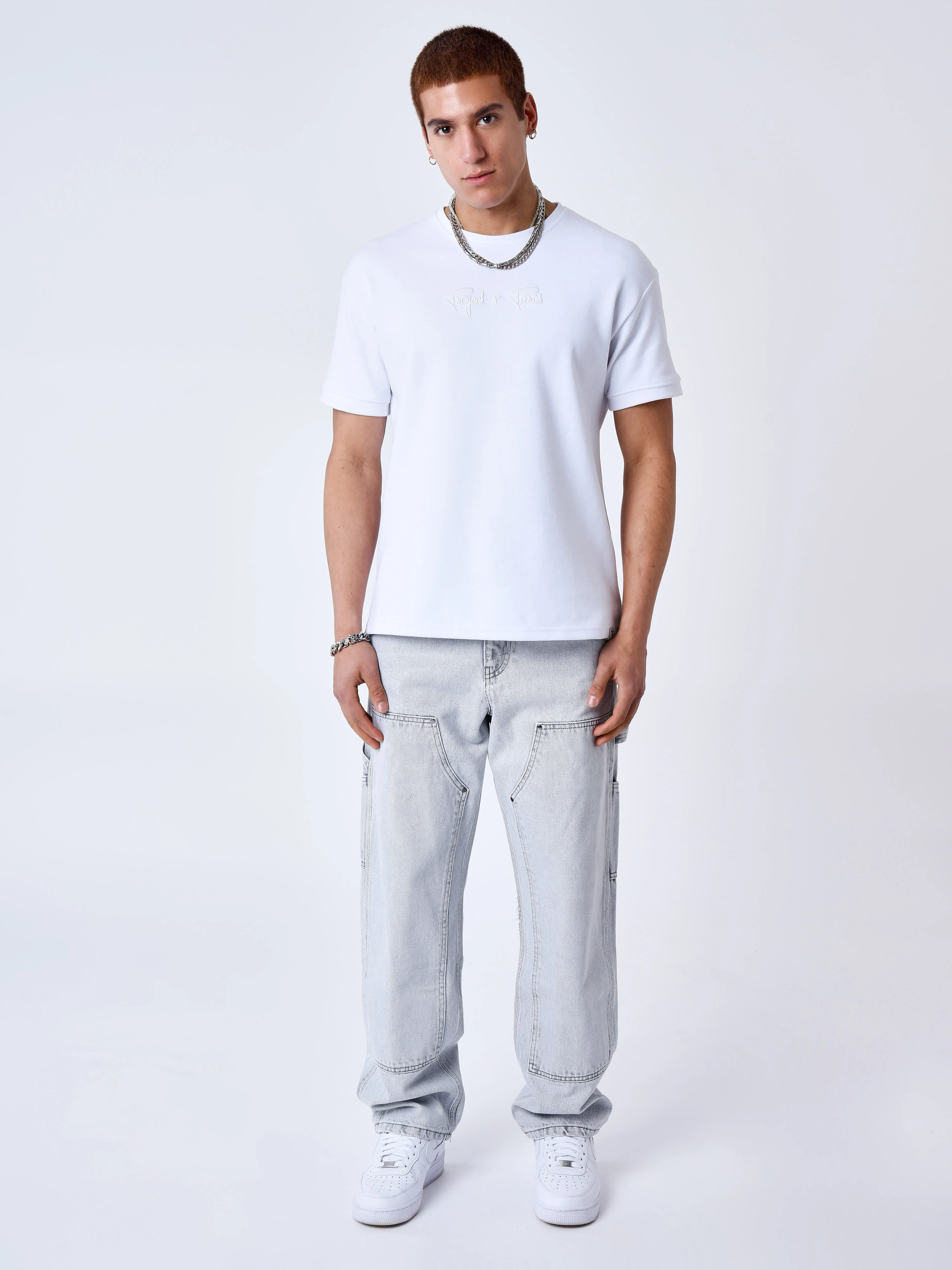 Jeans ample à détails charpentier - Image 8