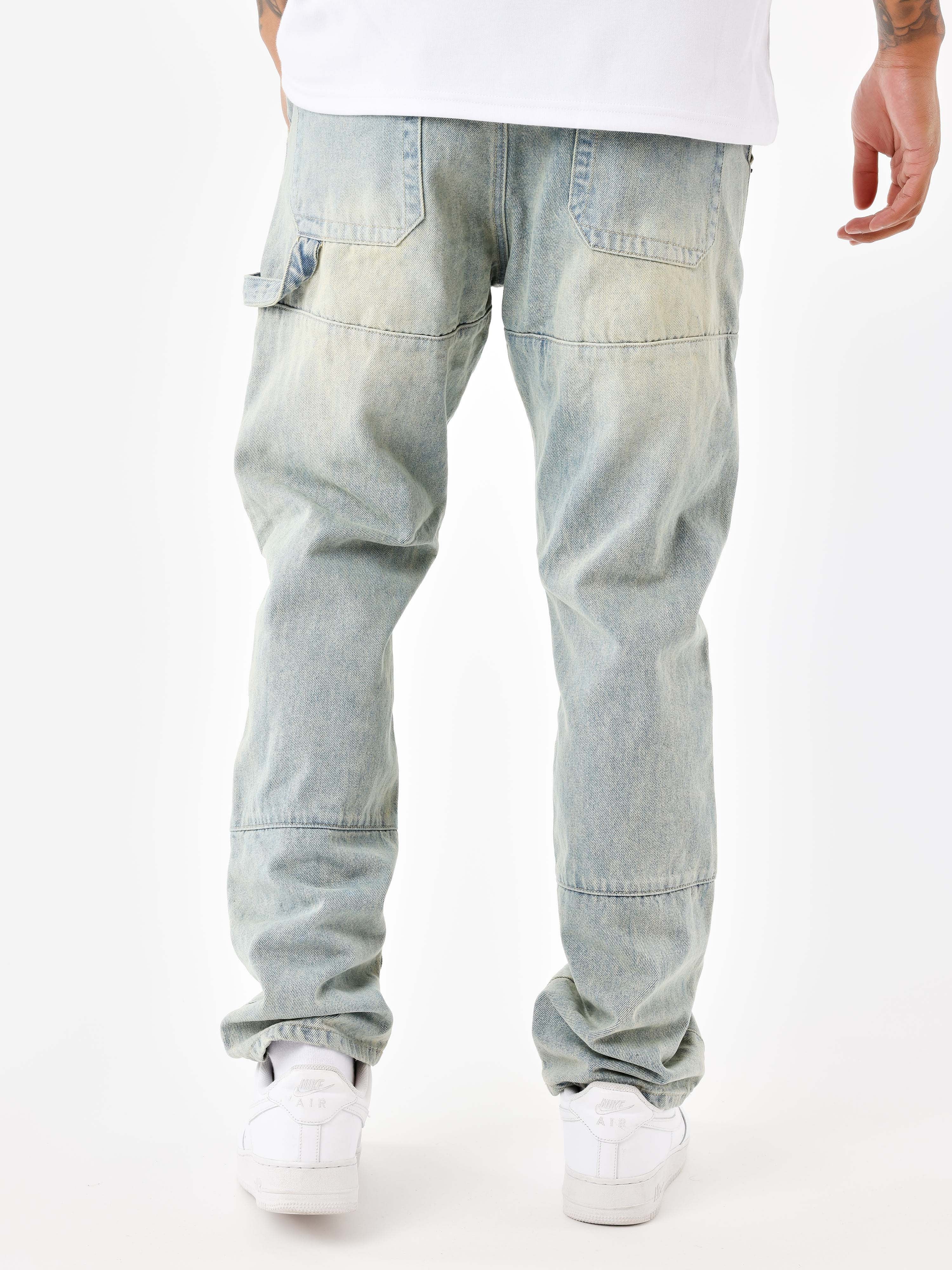 Jeans ample à détails charpentier - Image 4