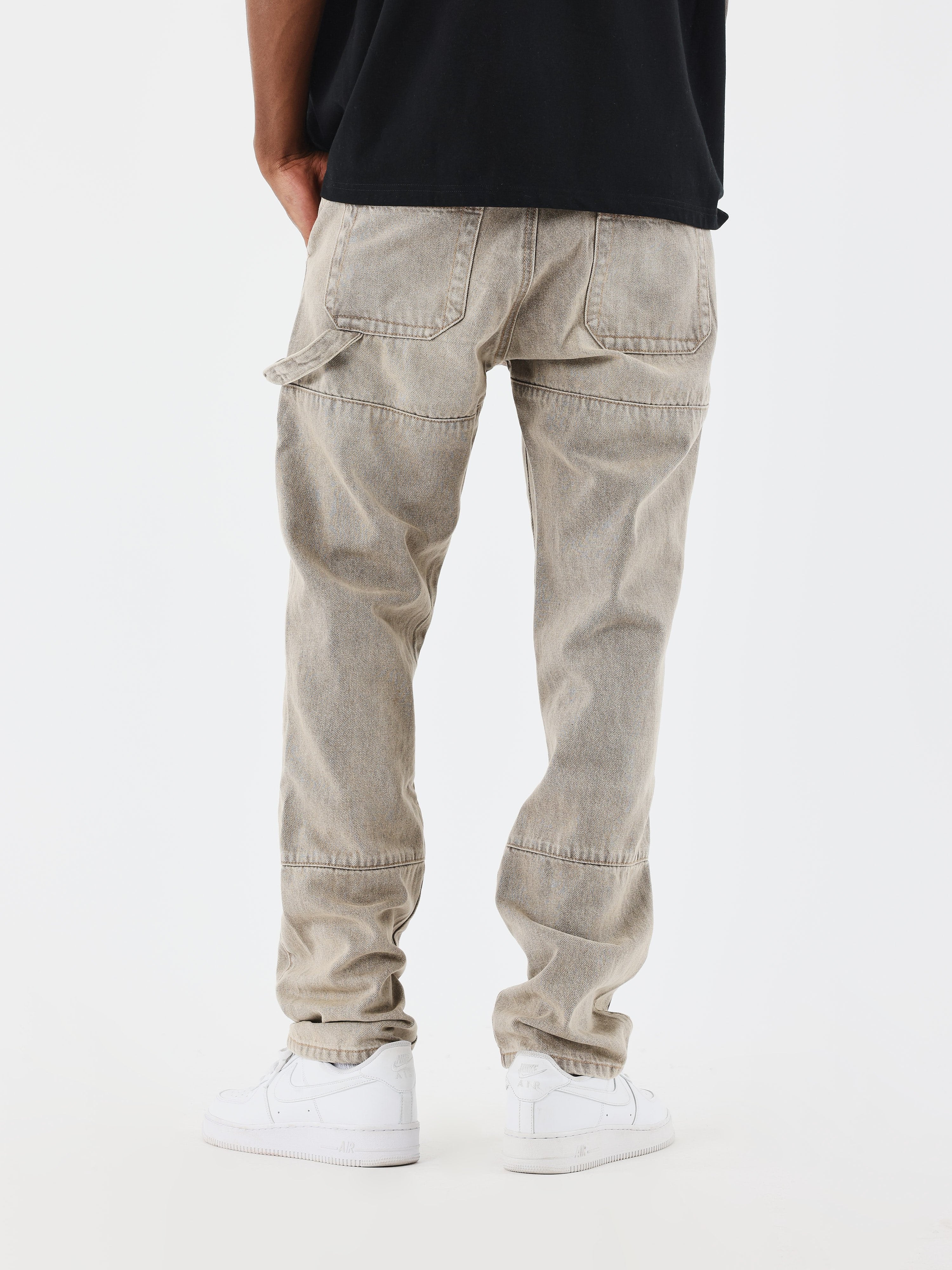 Jeans ample à détails charpentier - Image 3