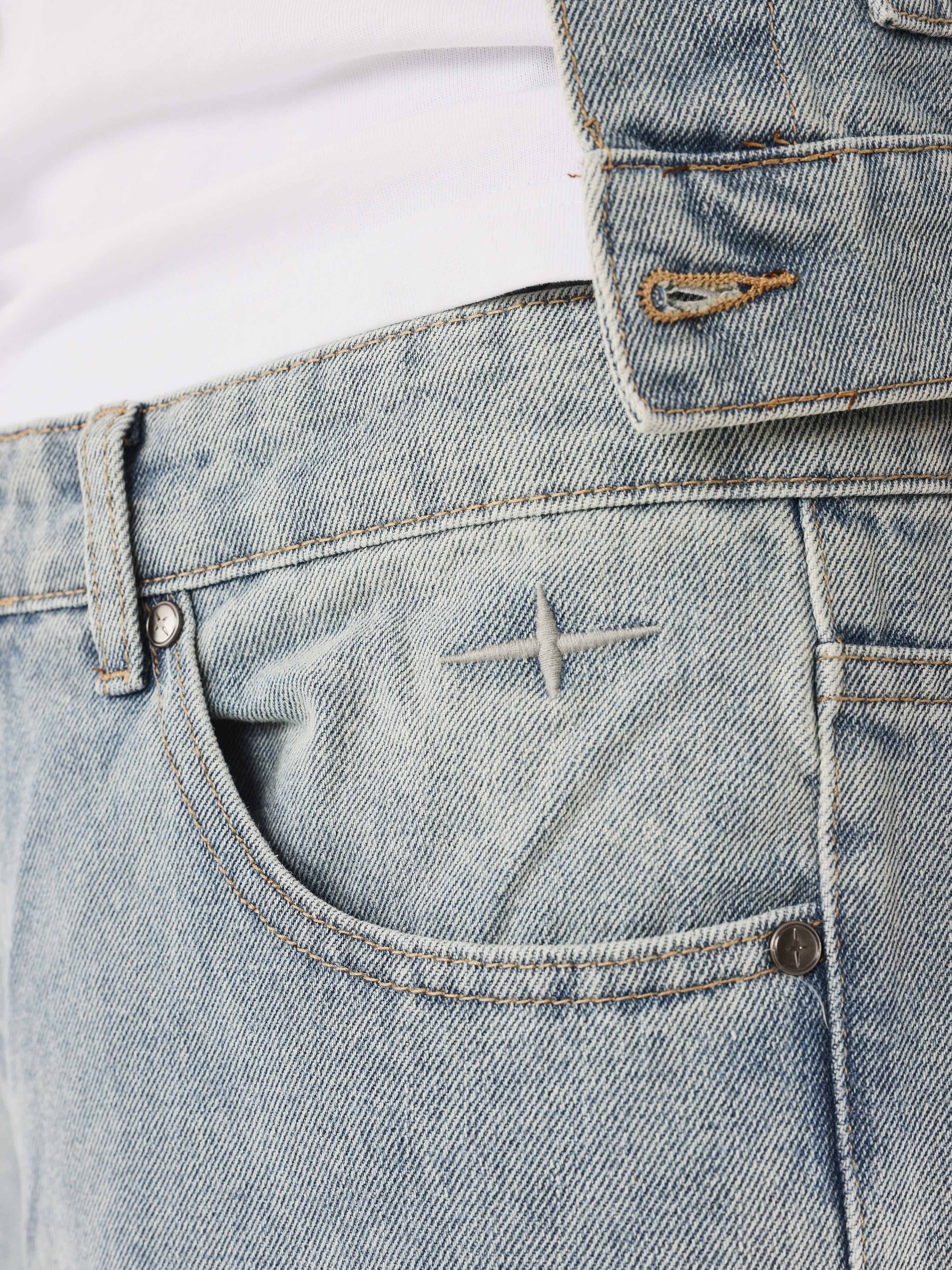 Jeans ample à détails charpentier - Image 6