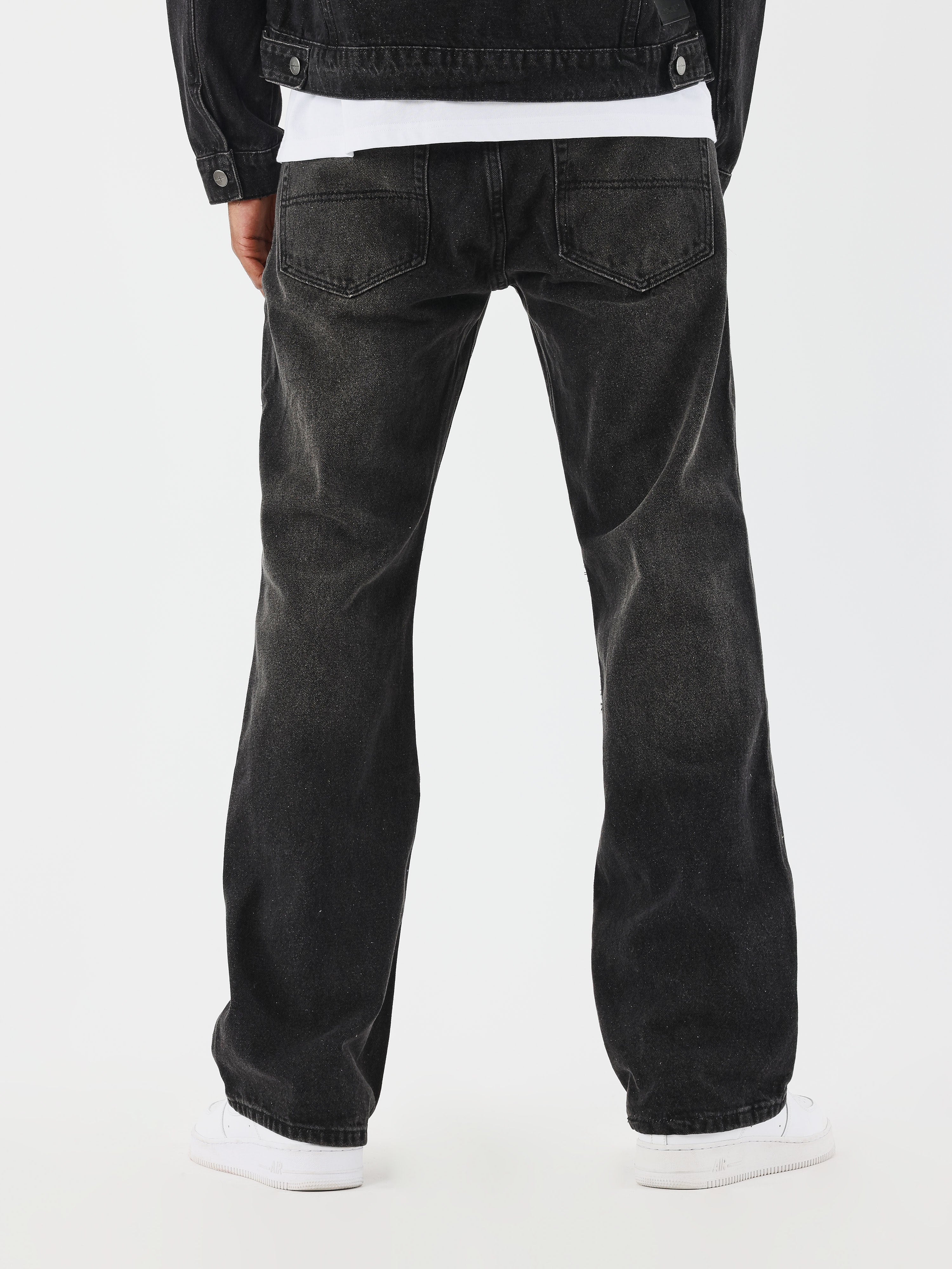 Jeans ample à détails charpentier - Image 3