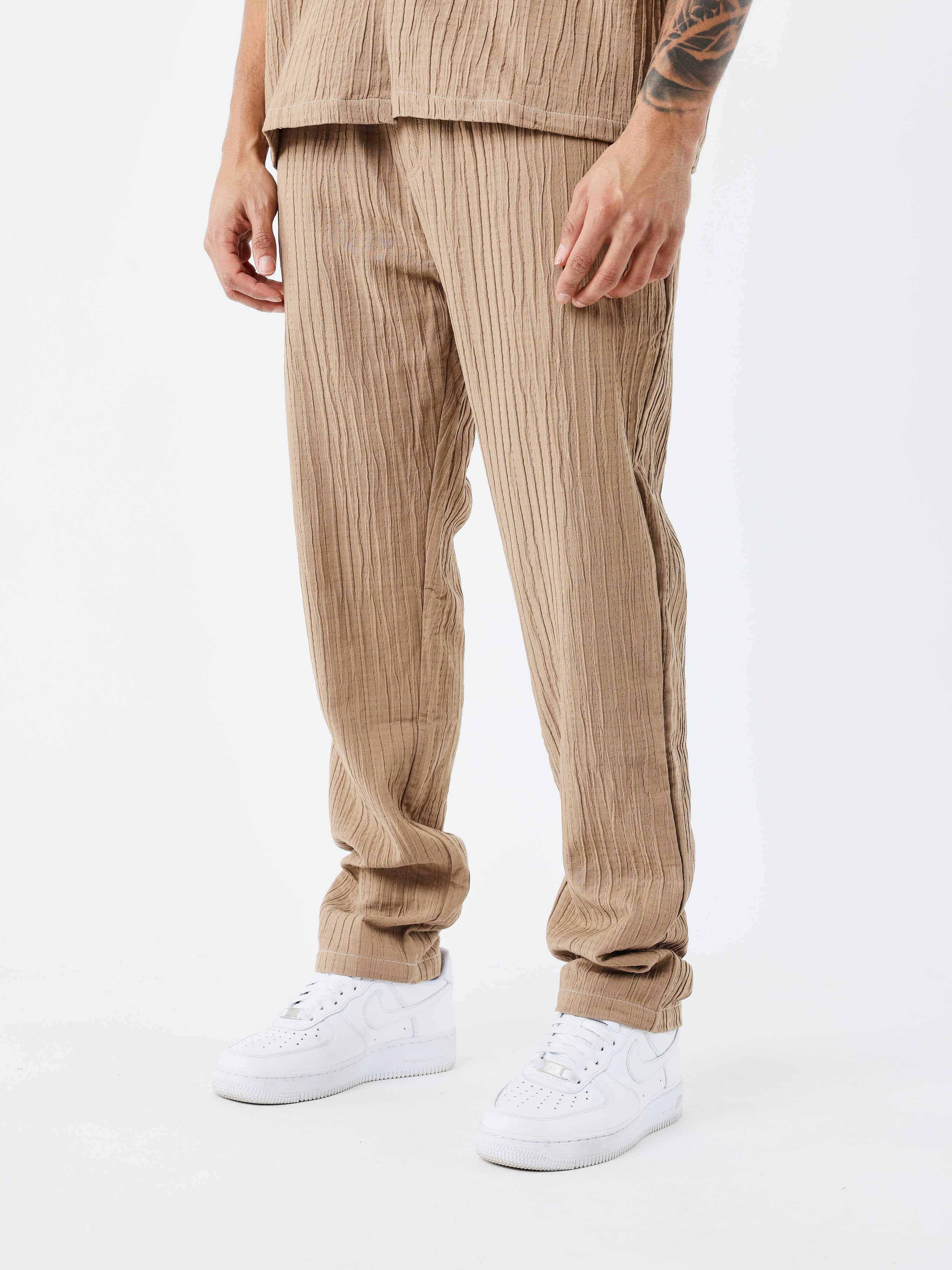 Pantalon décontractée plissée - Image 3