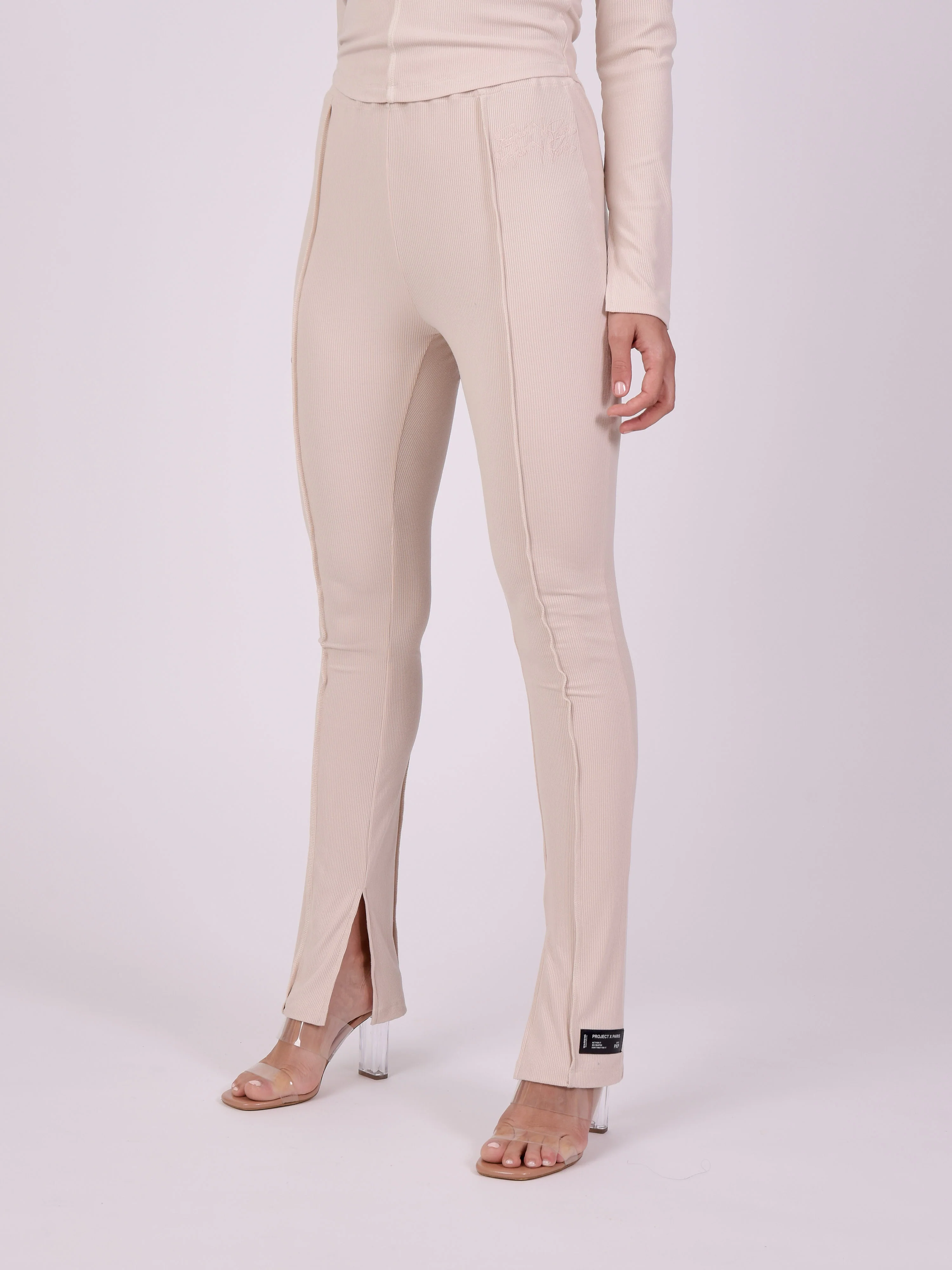 Pantalon moulant coutures apparentes